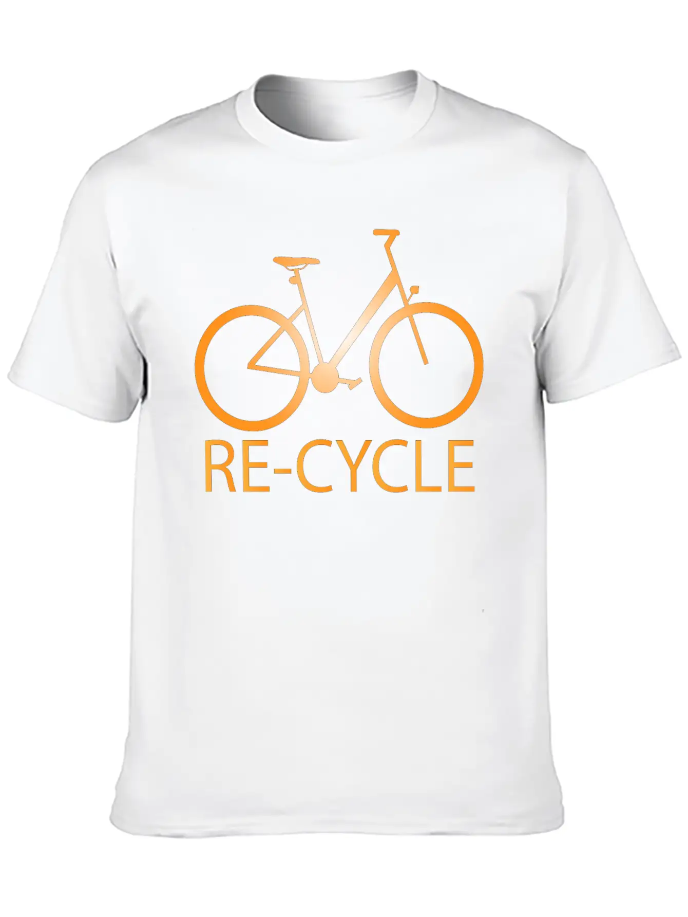RE-CYCLE Casual Graphic T-Shirt – Simple And Comfortable Daily Wear