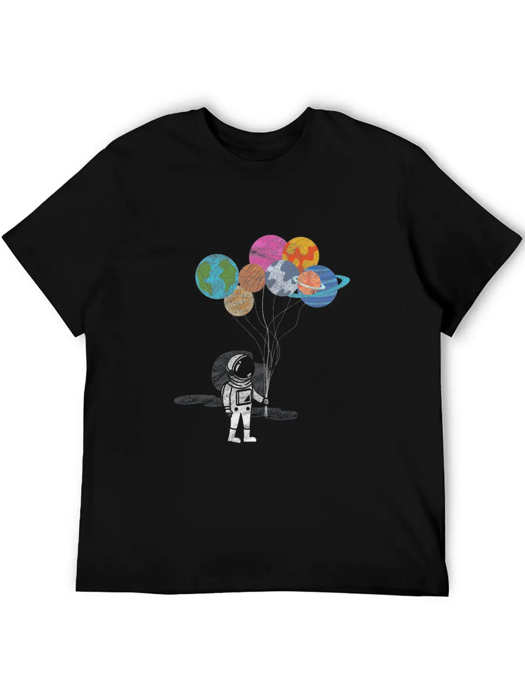 Reach Planets Unisex Short Sleeve Soft Cotton T-Shirt – Casual Everyday Wear