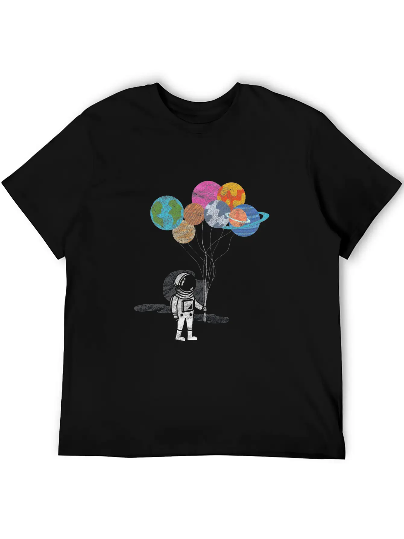Reach Planets Unisex Short Sleeve Soft Cotton T-Shirt – Casual Everyday Wear