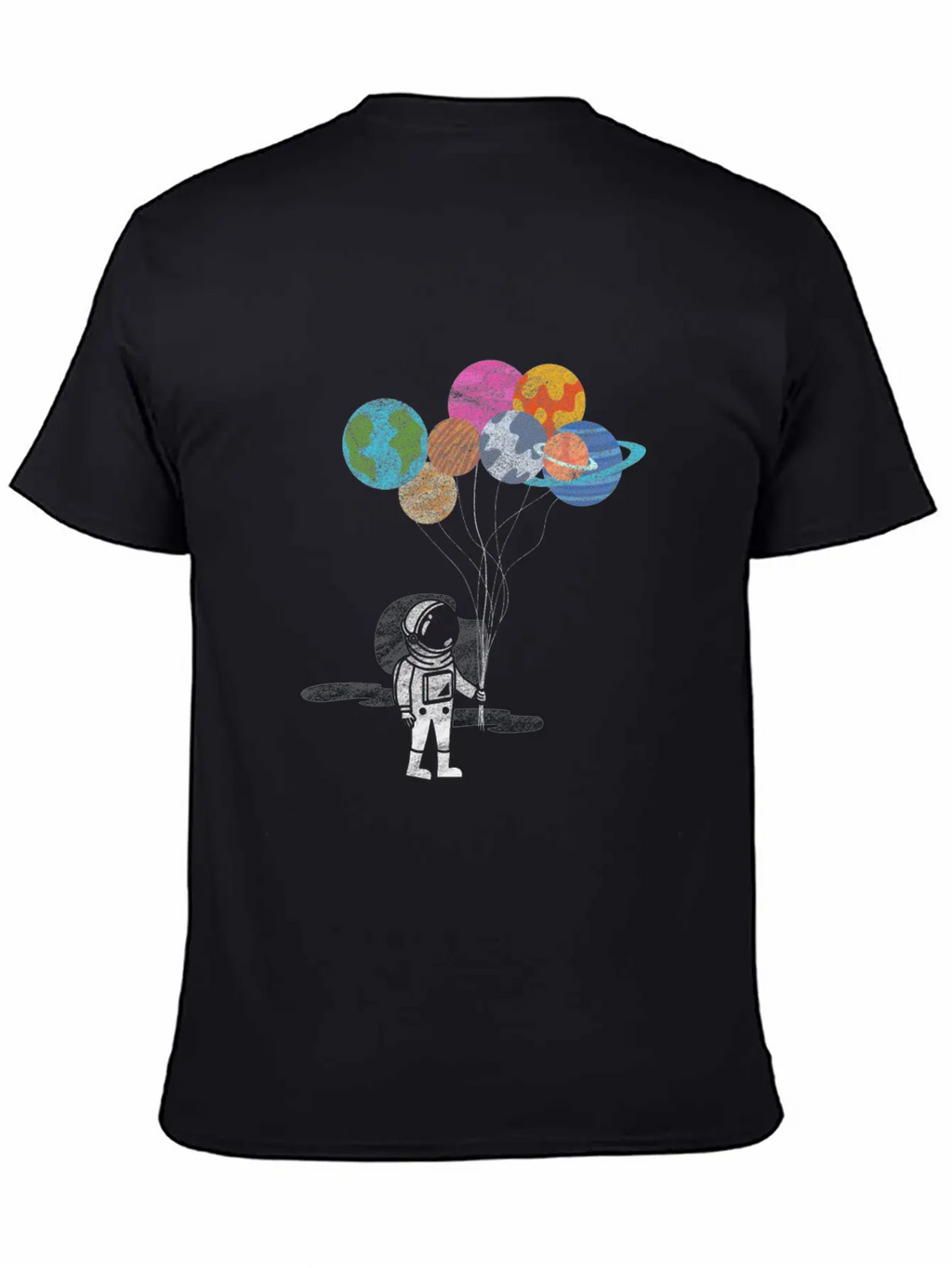 Reach Planets Unisex Short Sleeve Soft Cotton T-Shirt – Casual Everyday Wear