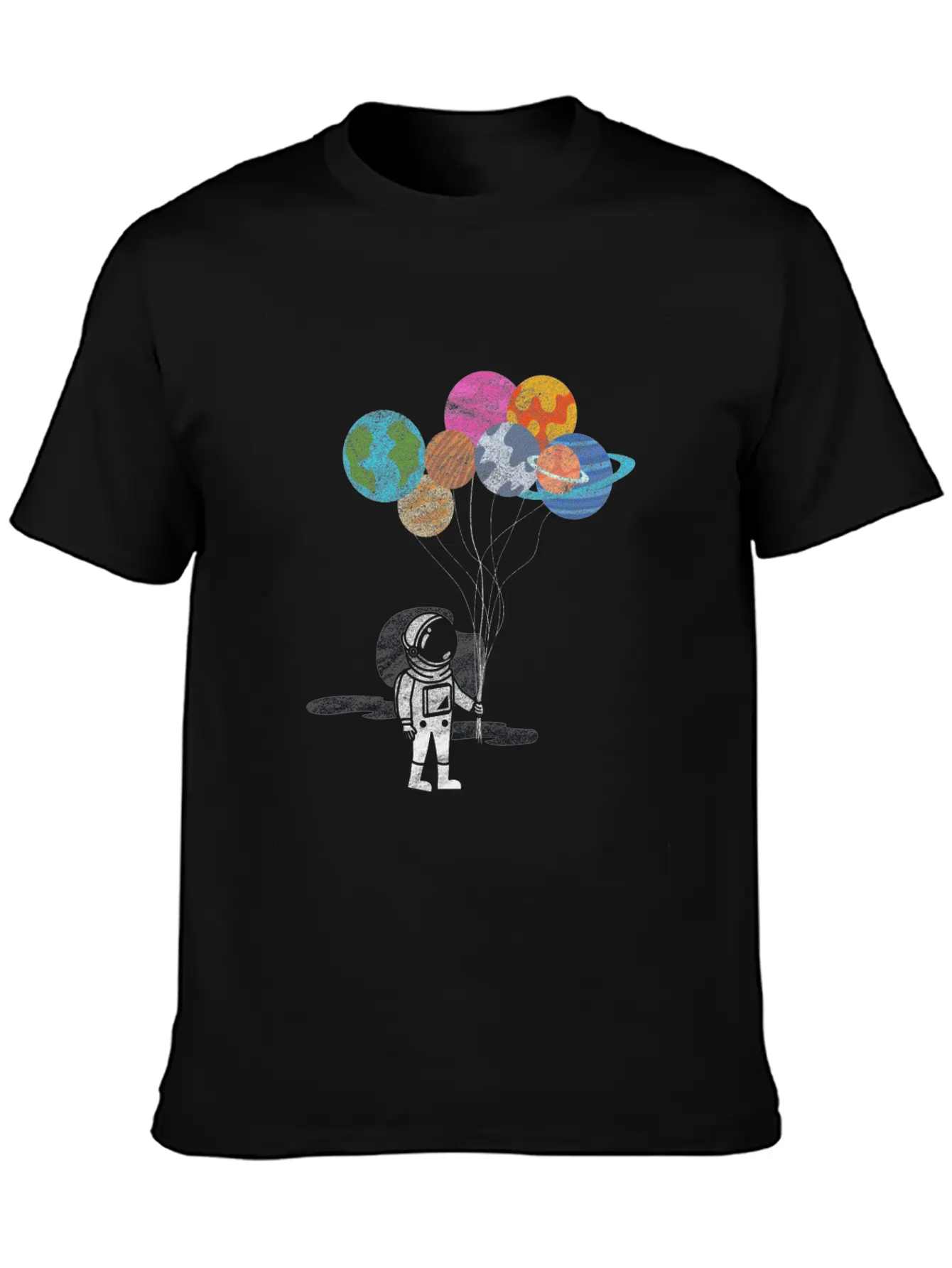 Reach Planets Unisex Short Sleeve Soft Cotton T-Shirt – Casual Everyday Wear