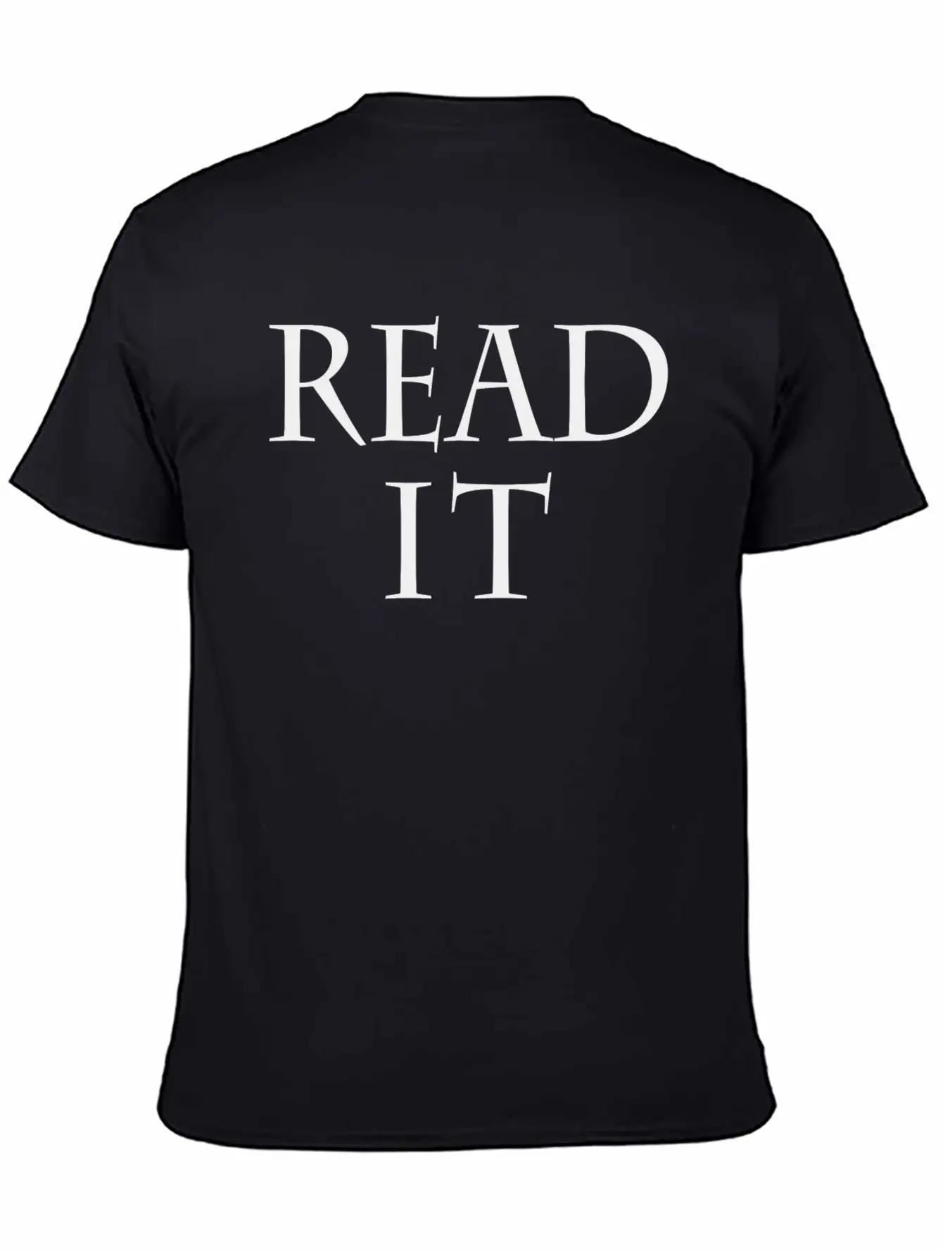 Read Unisex Casual T-Shirt – Clean Design For Daily Comfort