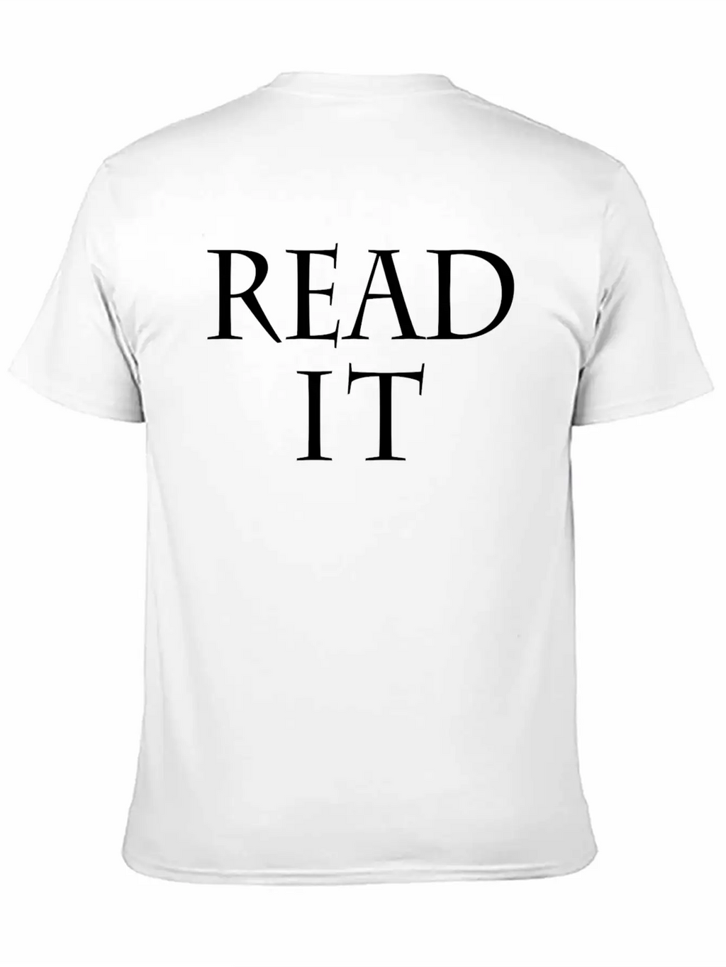 Read Unisex Casual T-Shirt – Clean Design For Daily Comfort