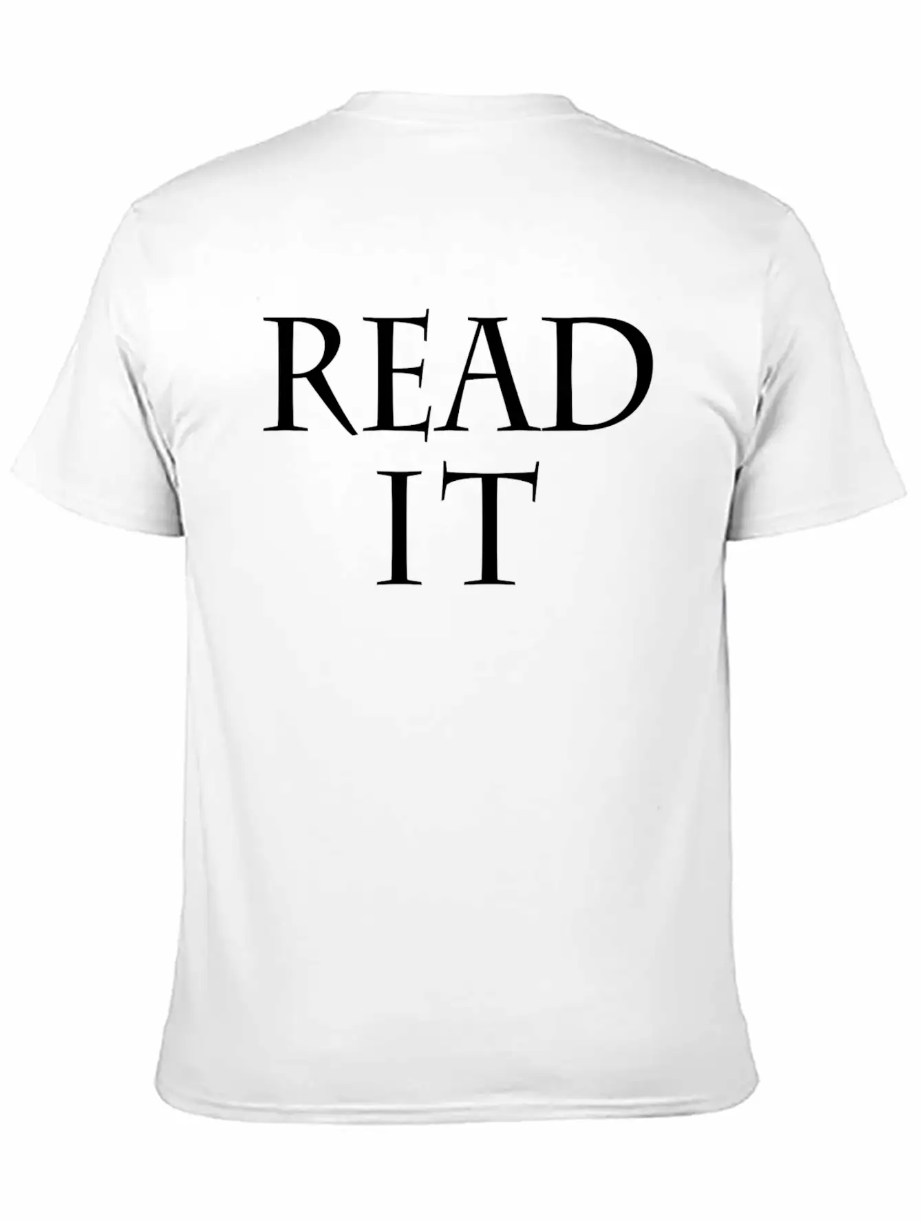 Read Unisex Casual T-Shirt – Clean Design For Daily Comfort
