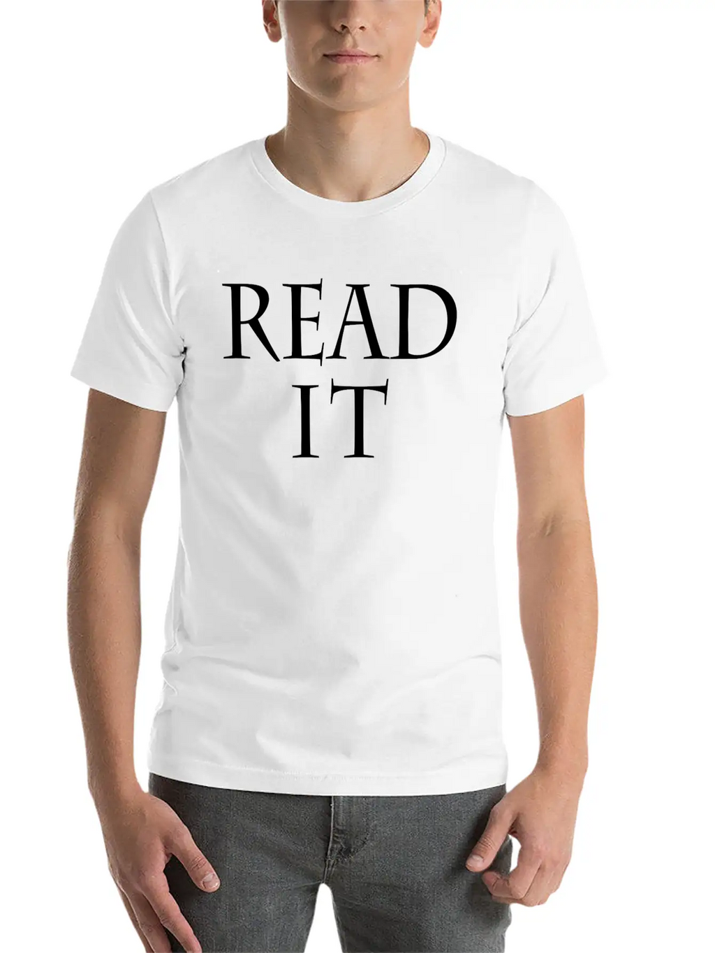 Read Unisex Casual T-Shirt – Clean Design For Daily Comfort