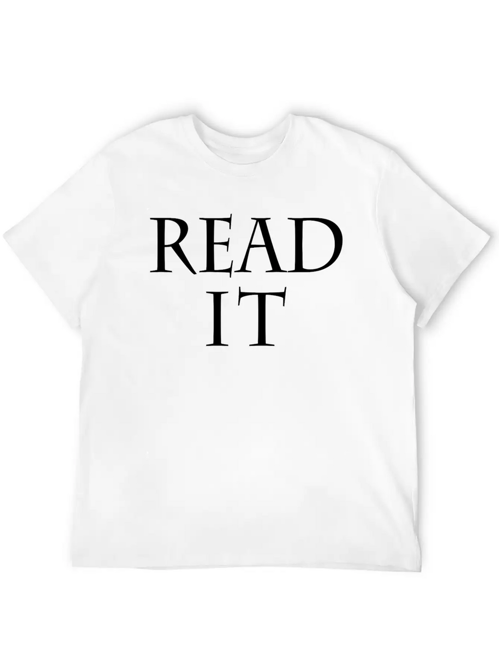 Read Unisex Casual T-Shirt – Clean Design For Daily Comfort