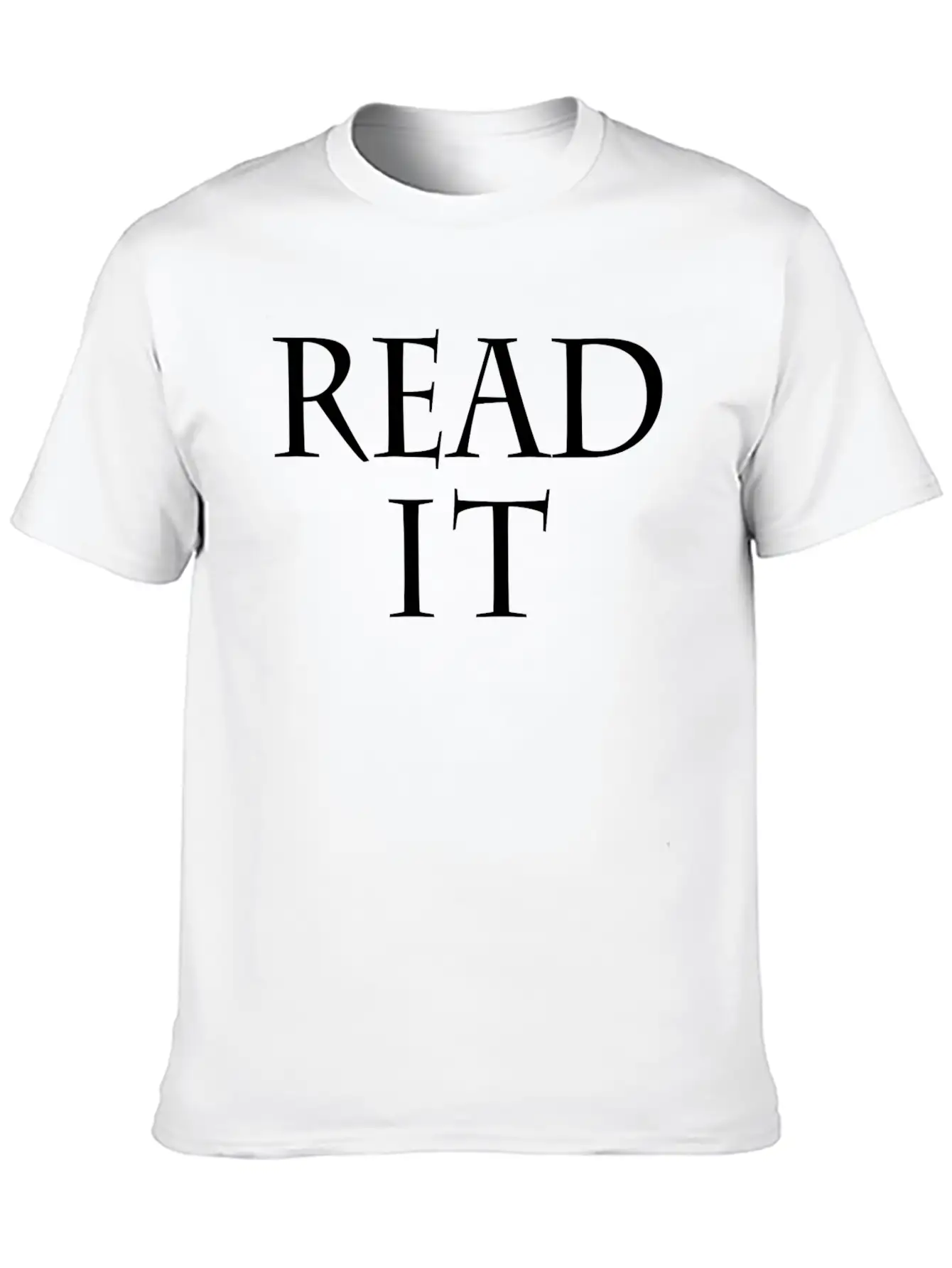 Read Unisex Casual T-Shirt – Clean Design For Daily Comfort