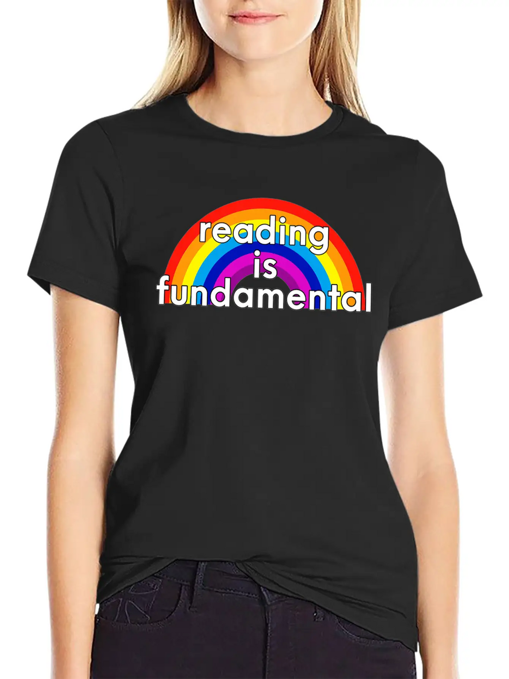 Reading Is Fundamental Casual Graphic T-Shirt – Simple And Comfortable Daily Wear