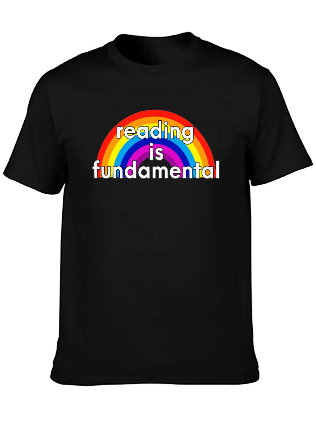 Reading Is Fundamental Casual Graphic T-Shirt – Simple And Comfortable Daily Wear