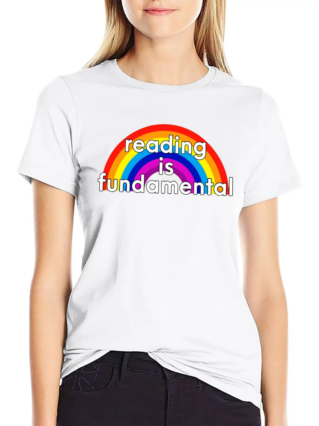 Reading Is Fundamental Casual Graphic T-Shirt – Simple And Comfortable Daily Wear