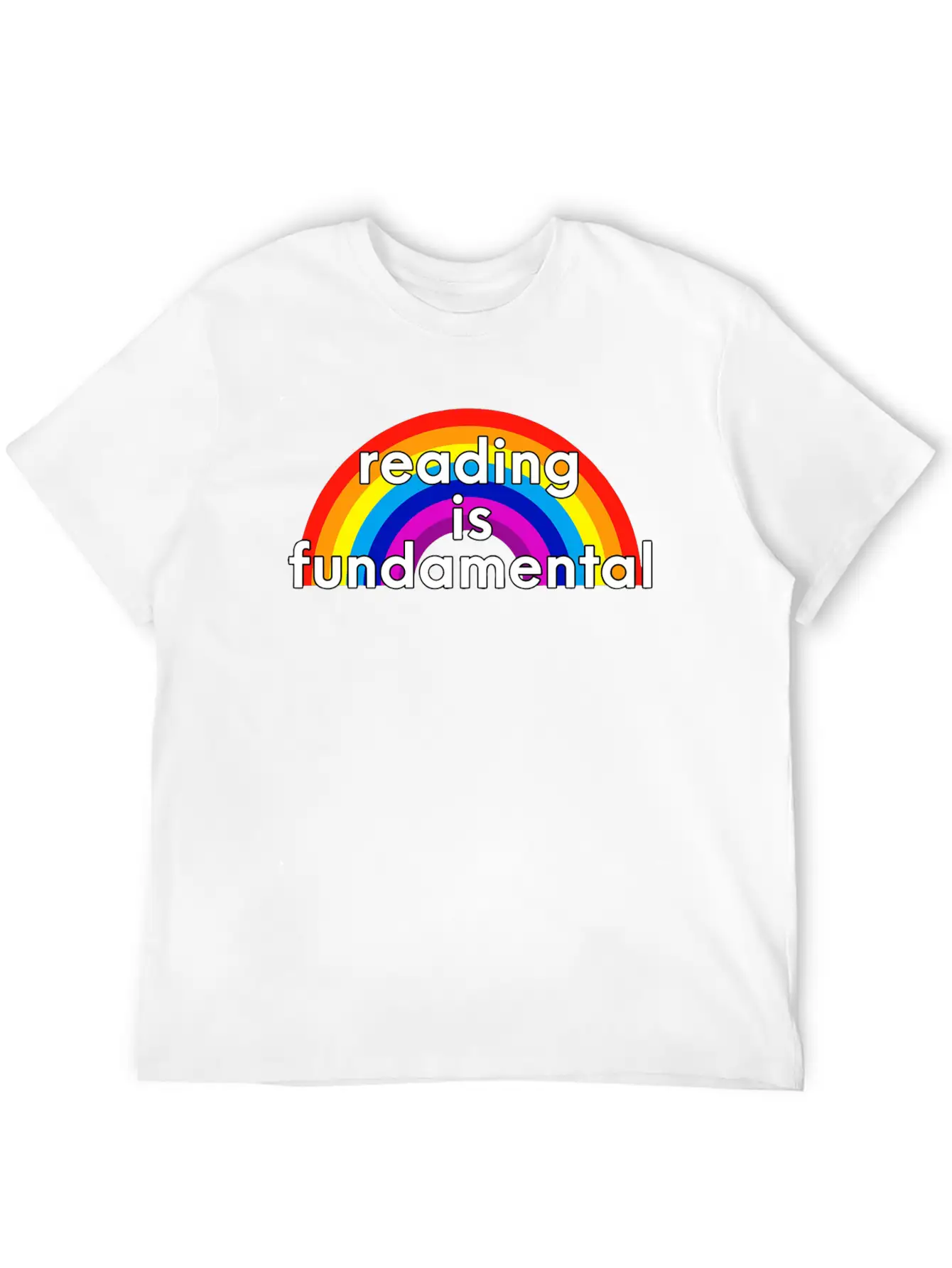 Reading Is Fundamental Casual Graphic T-Shirt – Simple And Comfortable Daily Wear