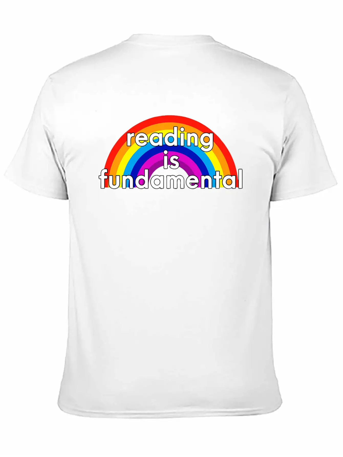Reading Is Fundamental Casual Graphic T-Shirt – Simple And Comfortable Daily Wear