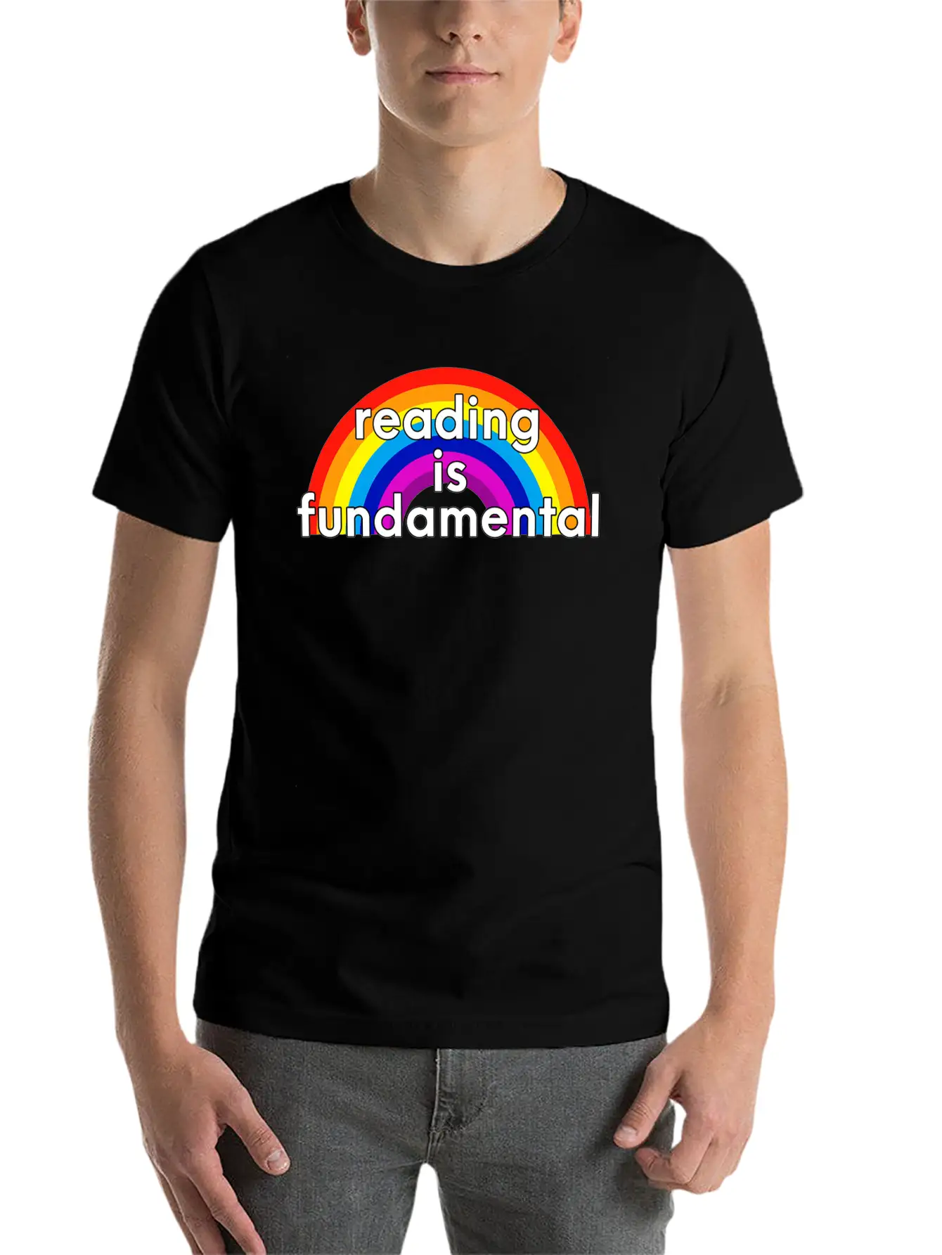 Reading Is Fundamental Casual Graphic T-Shirt – Simple And Comfortable Daily Wear