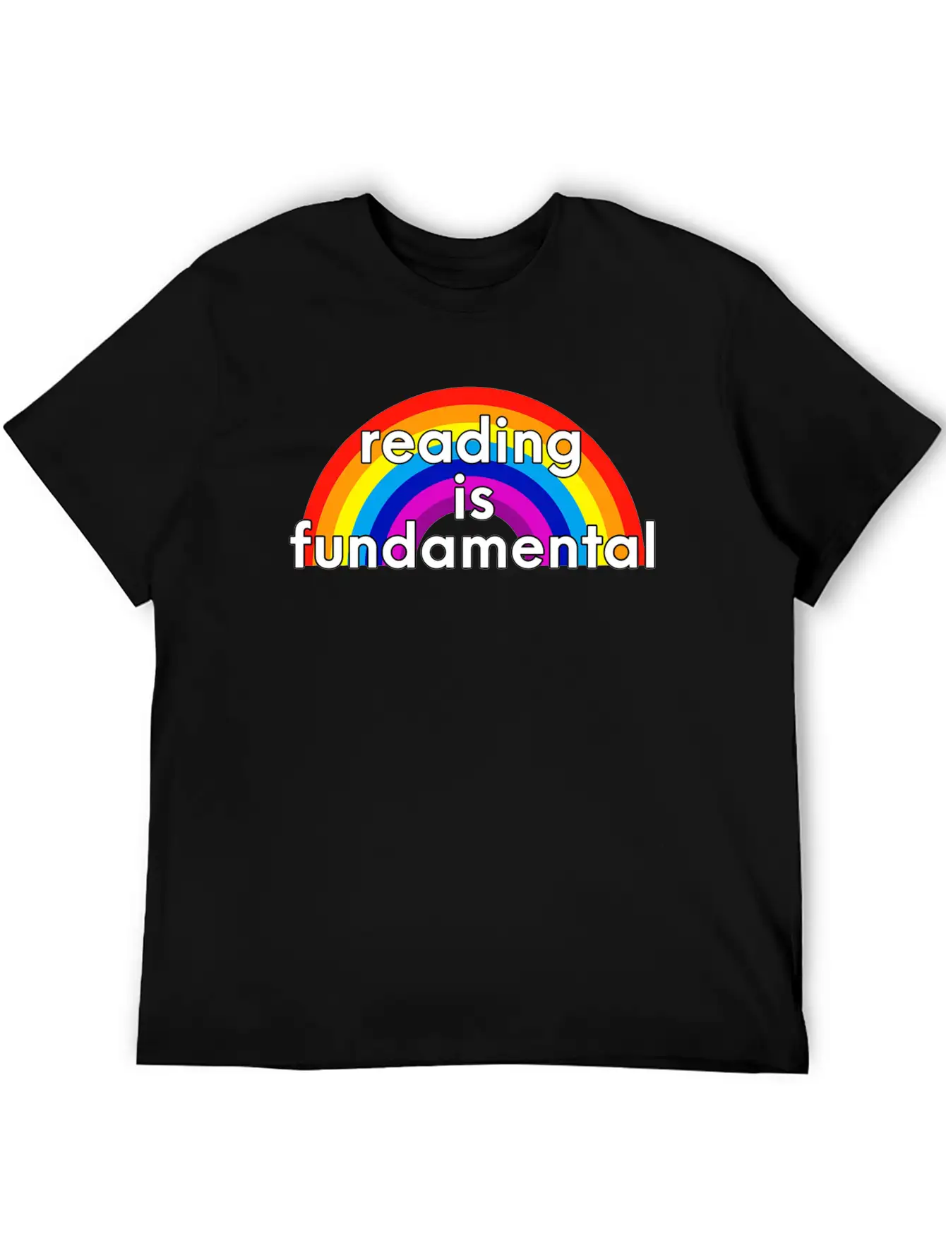 Reading Is Fundamental Casual Graphic T-Shirt – Simple And Comfortable Daily Wear