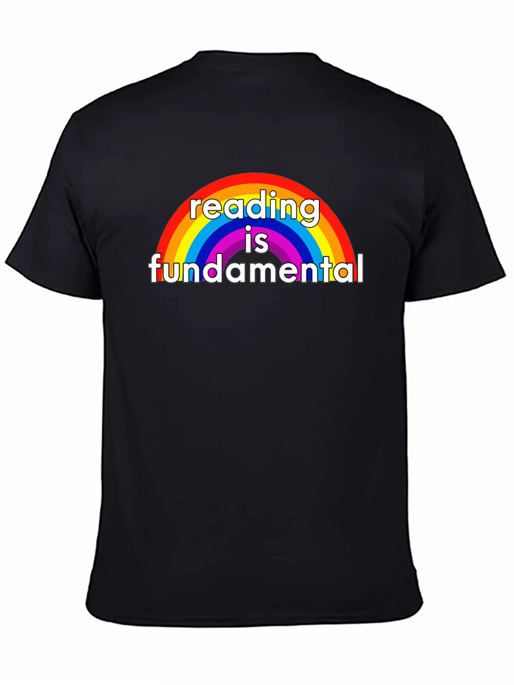 Reading Is Fundamental Casual Graphic T-Shirt – Simple And Comfortable Daily Wear
