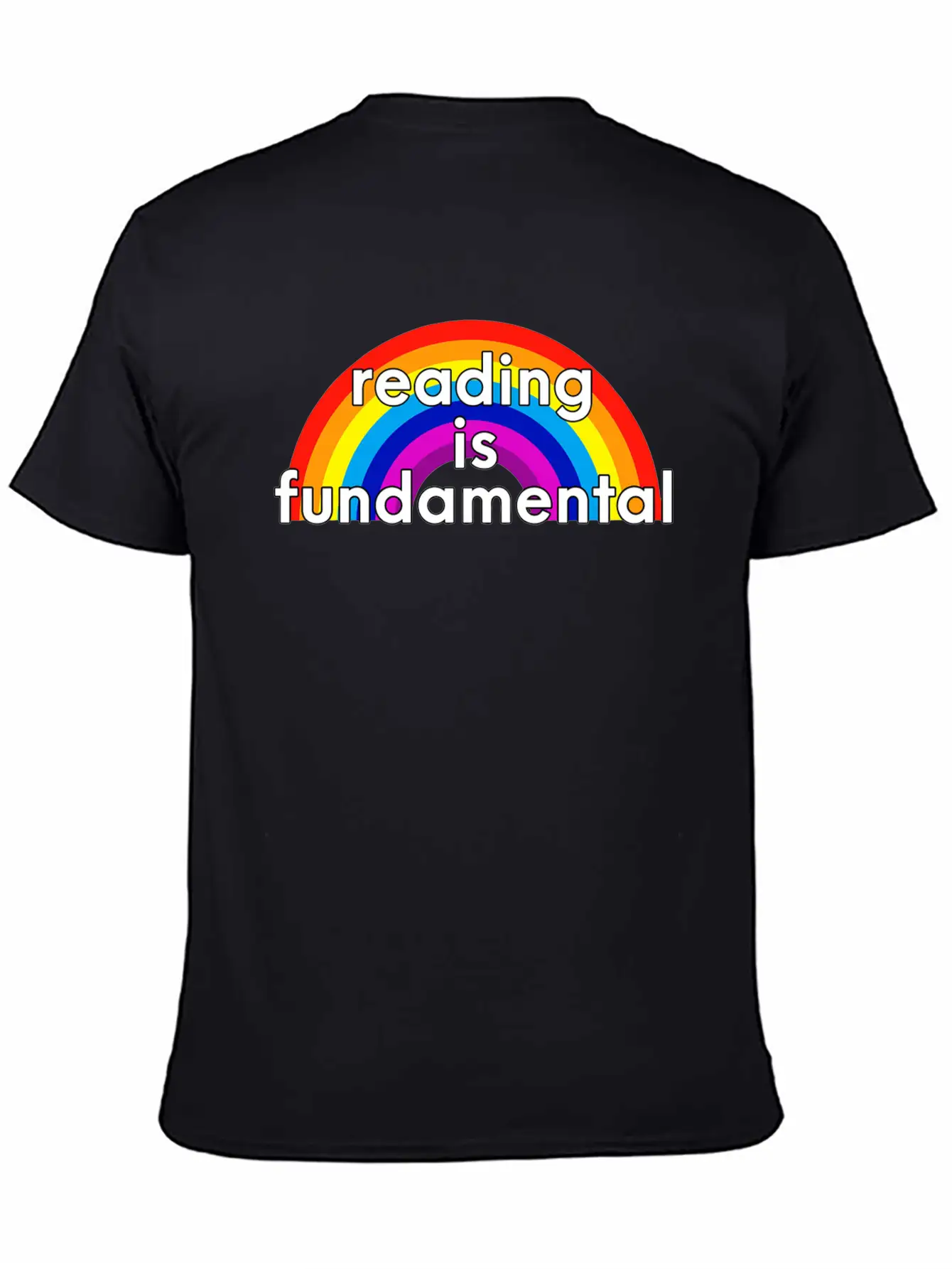 Reading Is Fundamental Casual Graphic T-Shirt – Simple And Comfortable Daily Wear