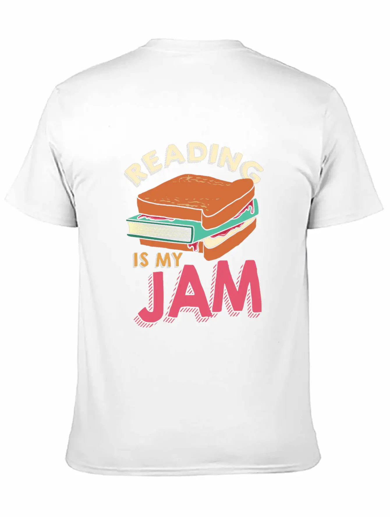 Reading - Reading Is My Jam Unisex Casual T-Shirt – Clean Design For Daily Comfort