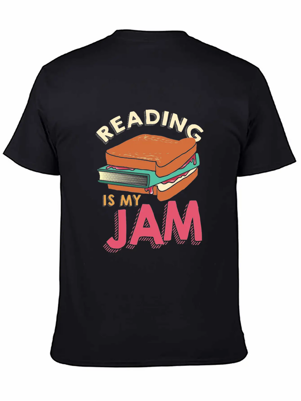 Reading - Reading Is My Jam Unisex Casual T-Shirt – Clean Design For Daily Comfort