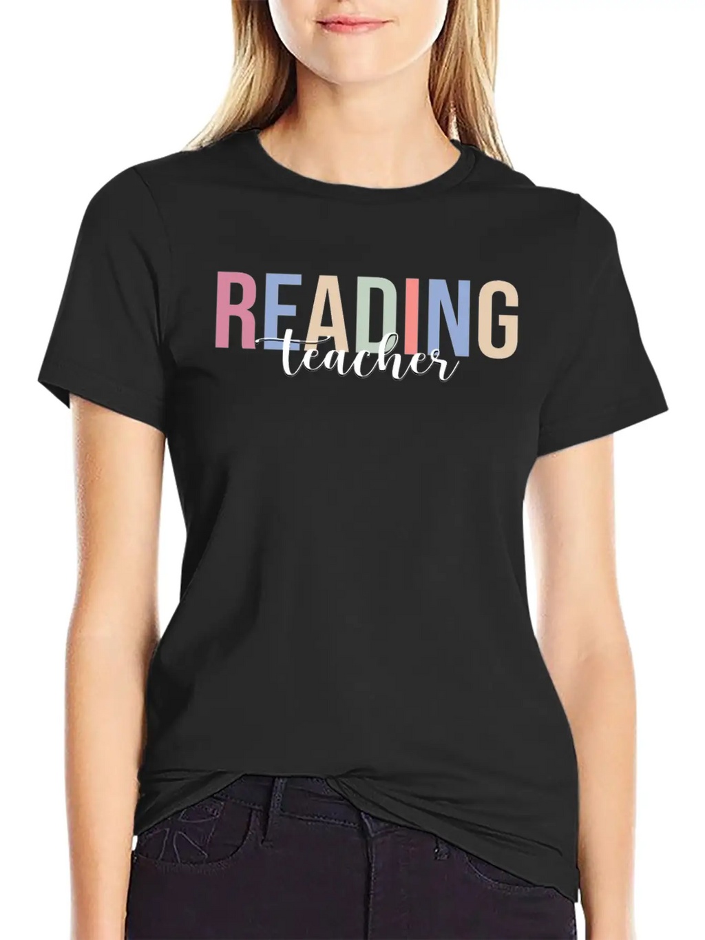 Reading Teacher Book Reading Read Stylish Everyday T-Shirt – Unisex Basic Cotton Tee