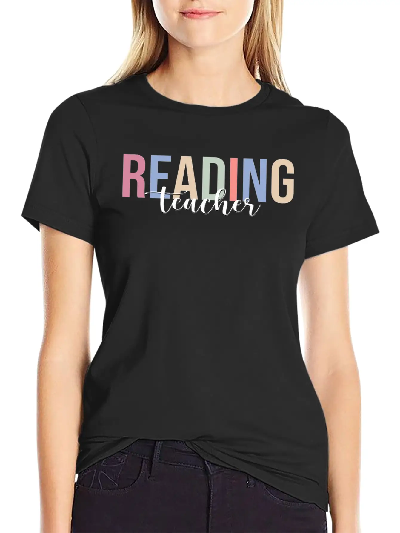 Reading Teacher Book Reading Read Stylish Everyday T-Shirt – Unisex Basic Cotton Tee