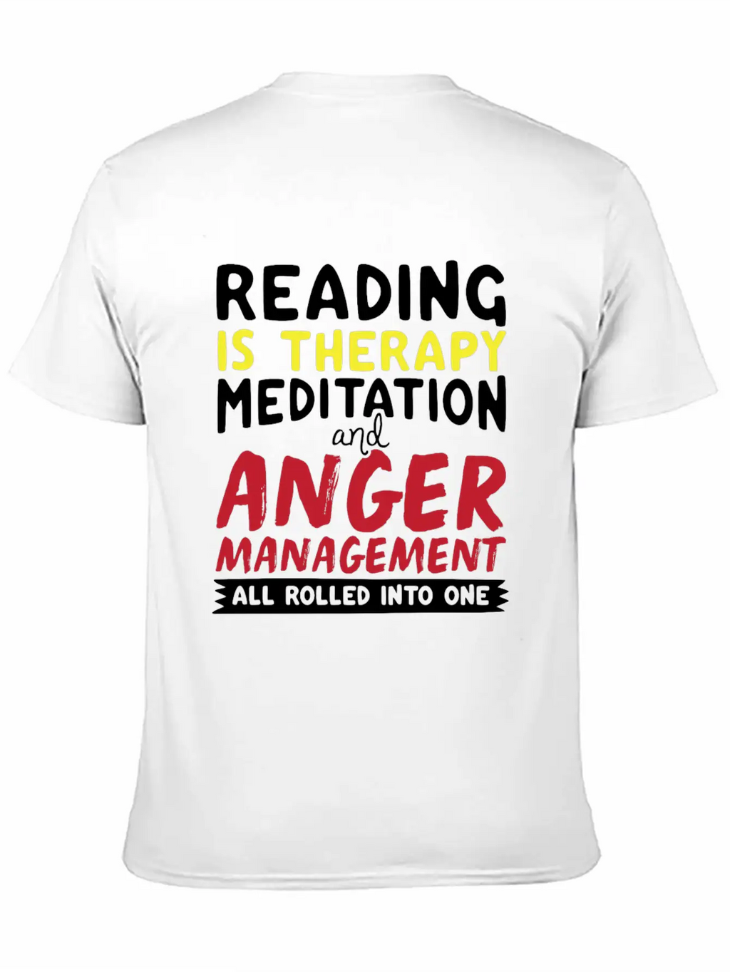 Reading Unisex Short Sleeve Soft Cotton T-Shirt – Casual Everyday Wear