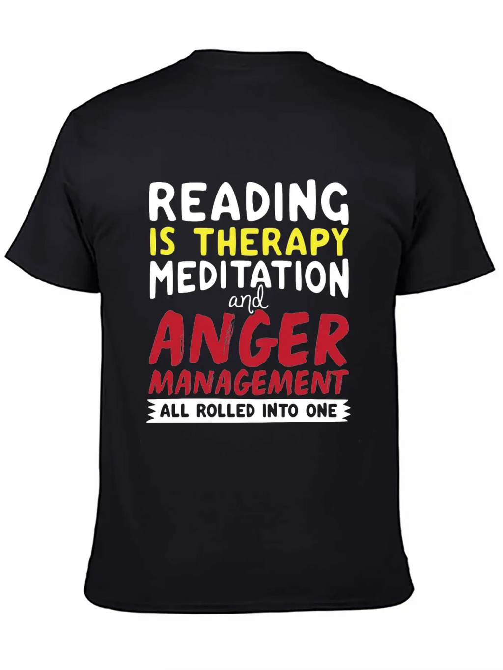 Reading Unisex Short Sleeve Soft Cotton T-Shirt – Casual Everyday Wear