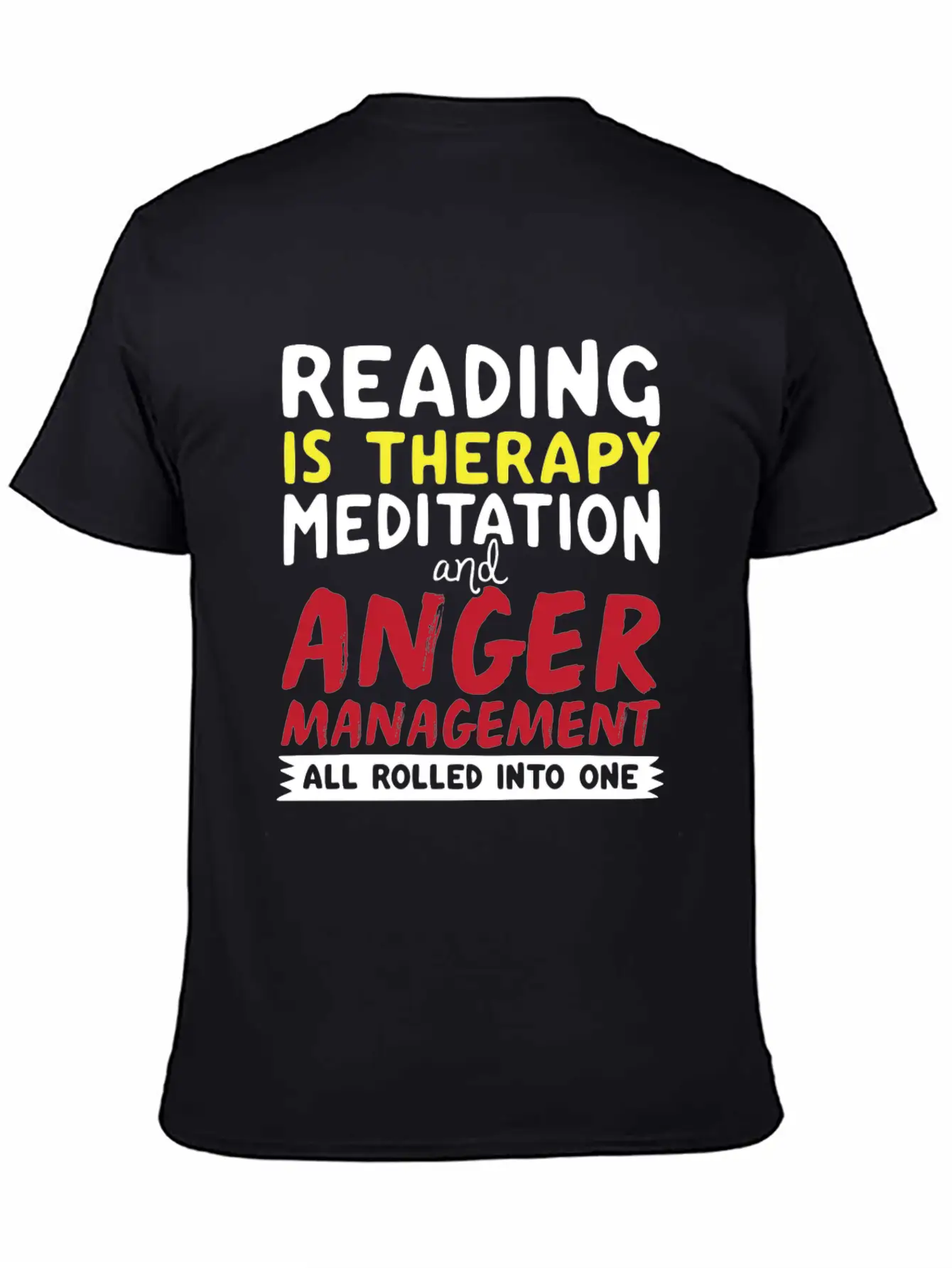 Reading Unisex Short Sleeve Soft Cotton T-Shirt – Casual Everyday Wear