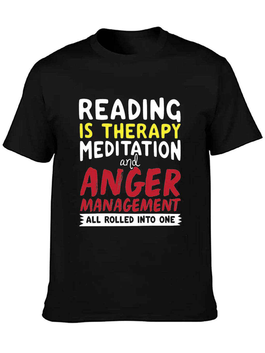 Reading Unisex Short Sleeve Soft Cotton T-Shirt – Casual Everyday Wear