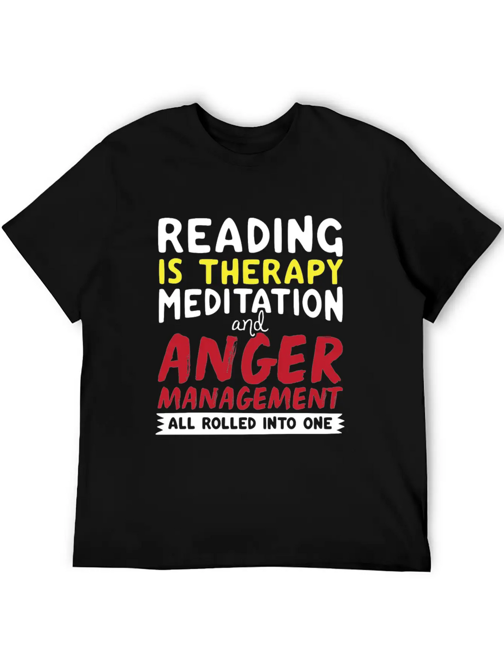 Reading Unisex Short Sleeve Soft Cotton T-Shirt – Casual Everyday Wear