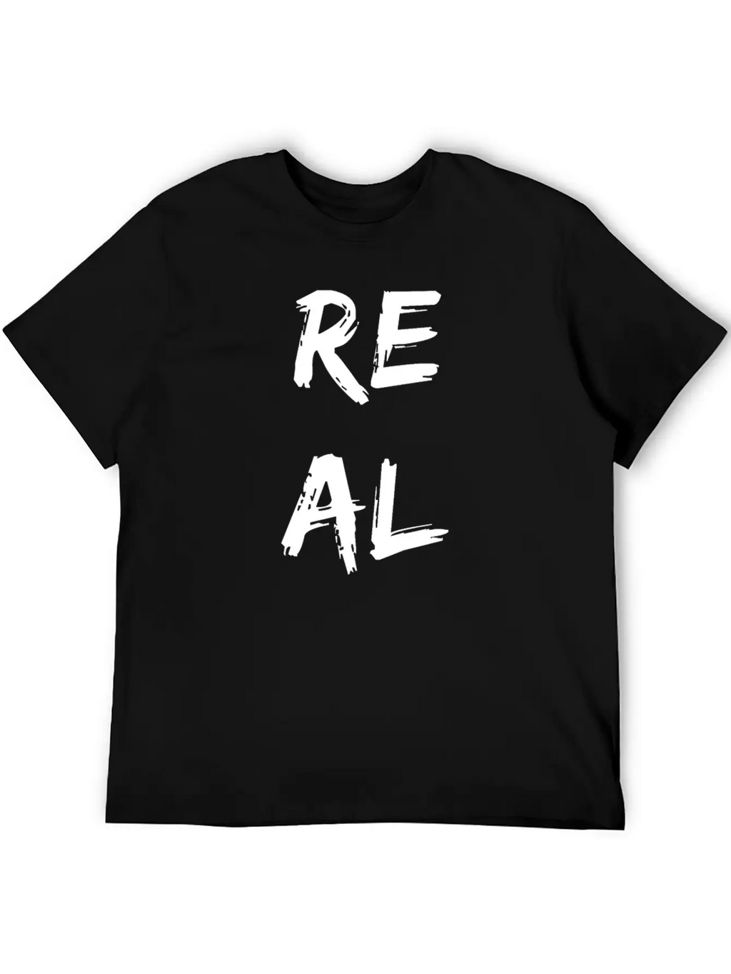 REAL Character Square Unisex Casual T-Shirt – Clean Design For Daily Comfort