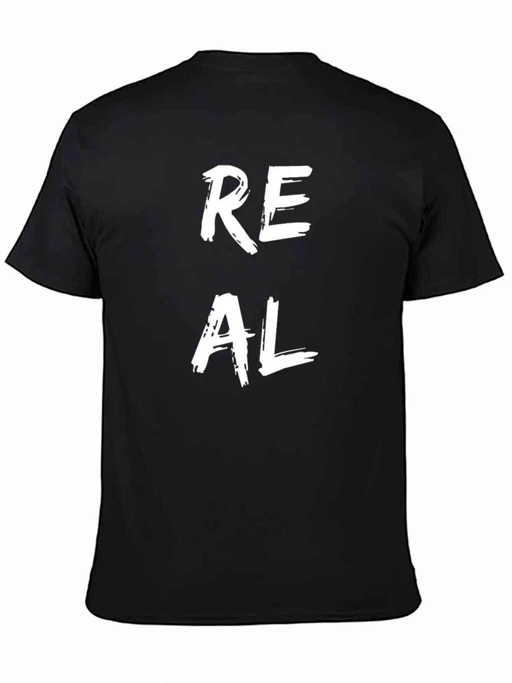 REAL Character Square Unisex Casual T-Shirt – Clean Design For Daily Comfort