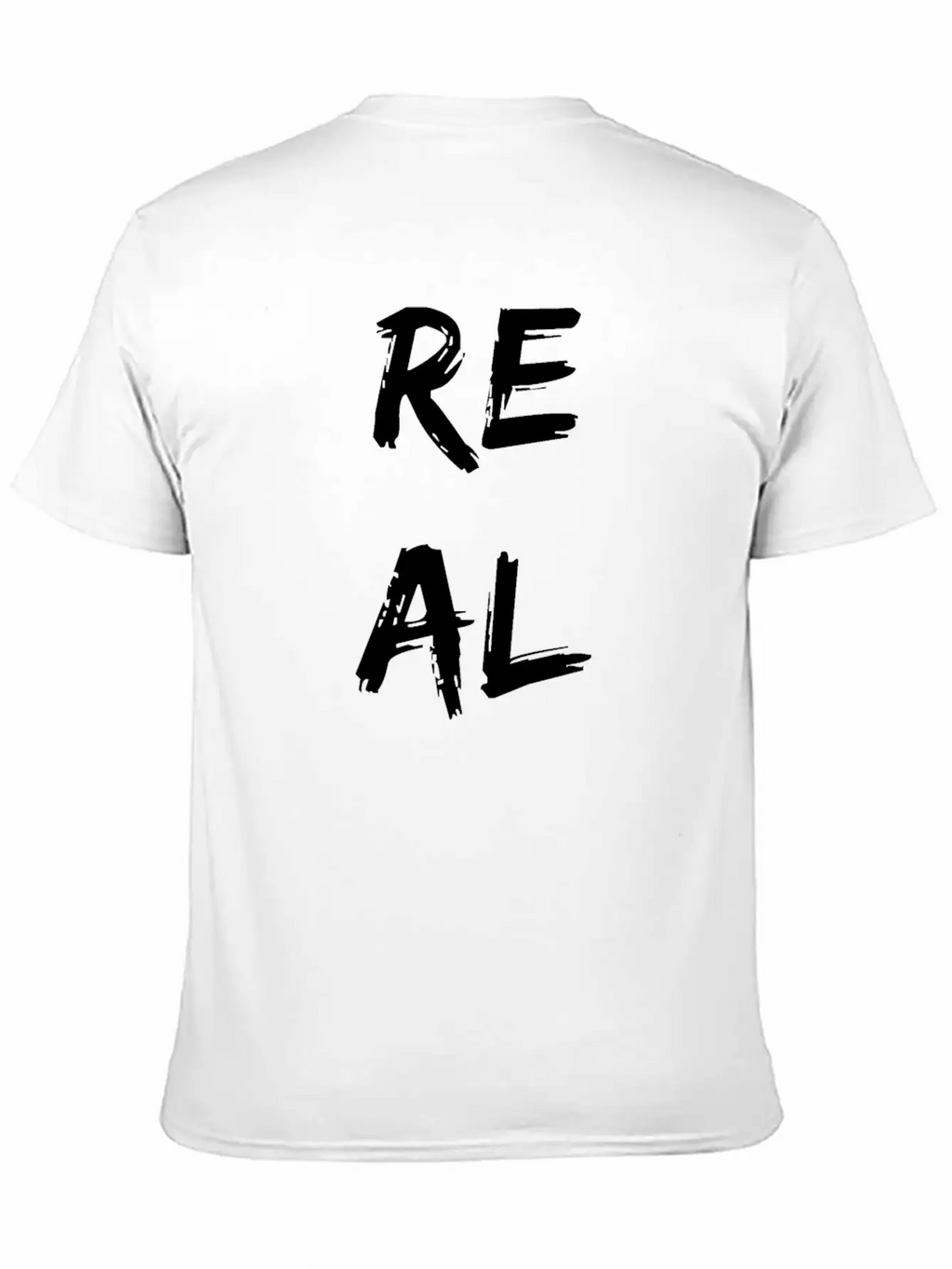 REAL Character Square Unisex Casual T-Shirt – Clean Design For Daily Comfort