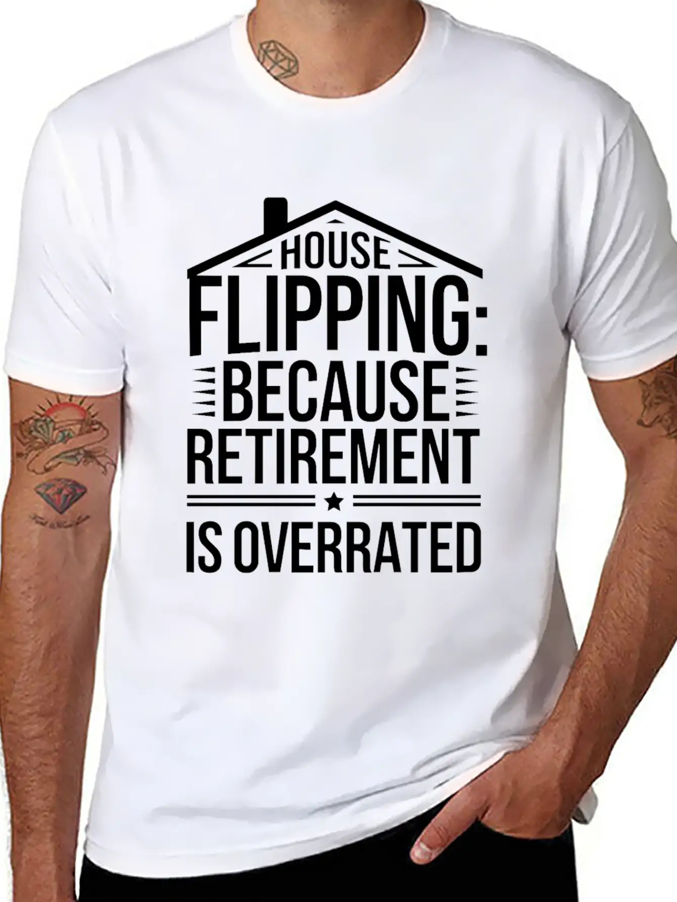 Real Estate Investing Success Real Estate Unisex Short Sleeve Soft Cotton T-Shirt – Casual Everyday Wear