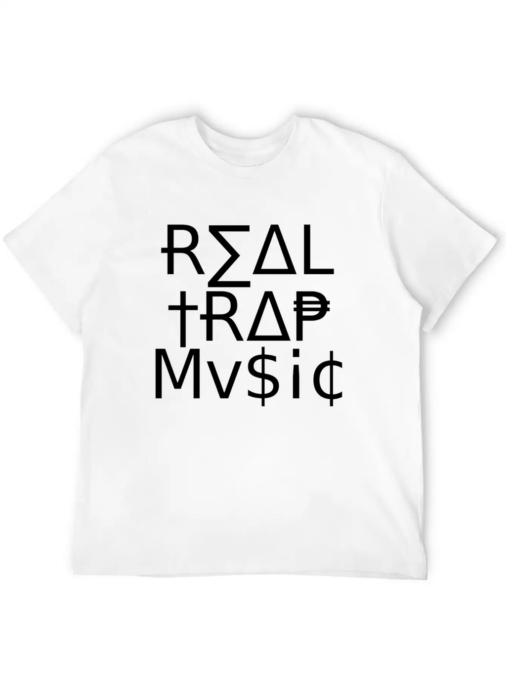 Real_Trap_Music Unisex Casual T-Shirt – Clean Design For Daily Comfort