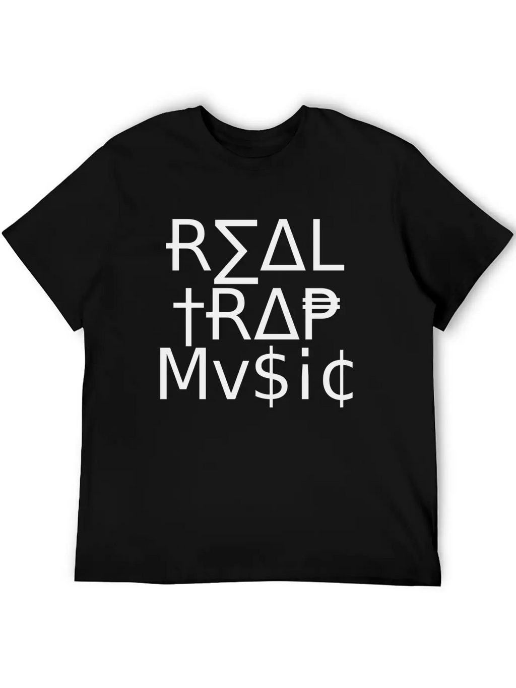 Real_Trap_Music Unisex Casual T-Shirt – Clean Design For Daily Comfort
