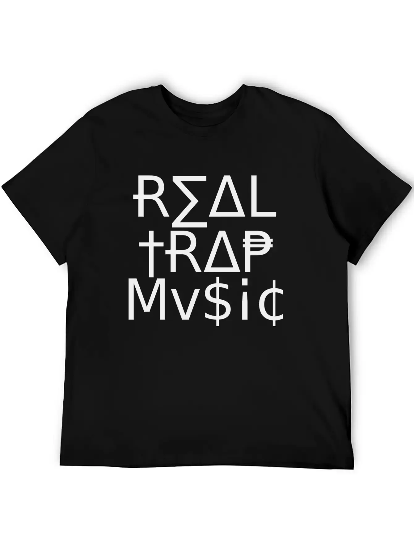 Real_Trap_Music Unisex Casual T-Shirt – Clean Design For Daily Comfort