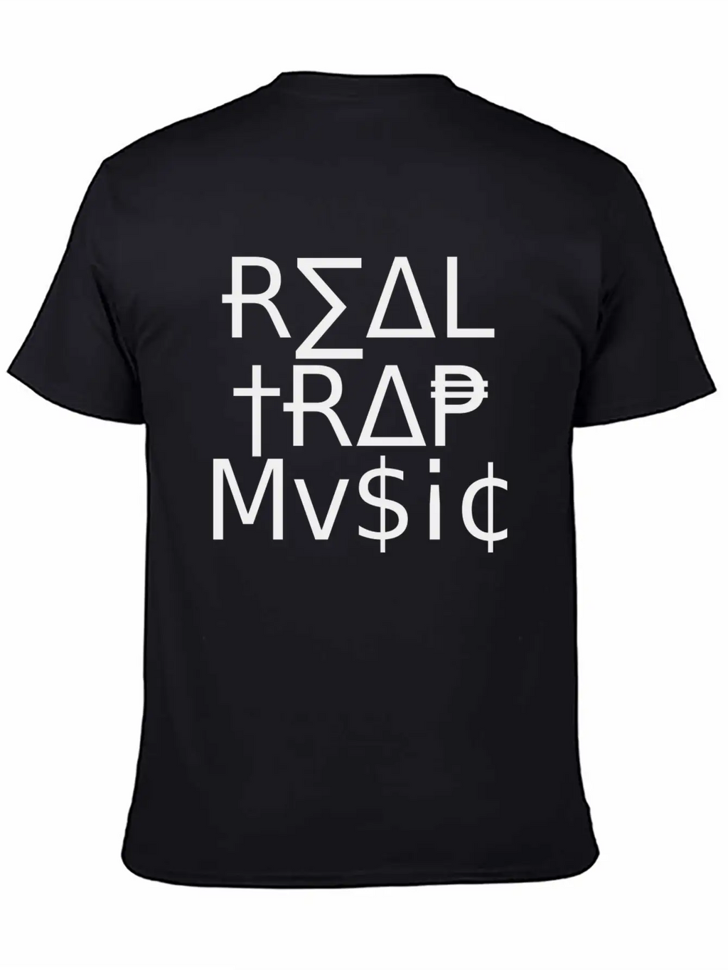Real_Trap_Music Unisex Casual T-Shirt – Clean Design For Daily Comfort