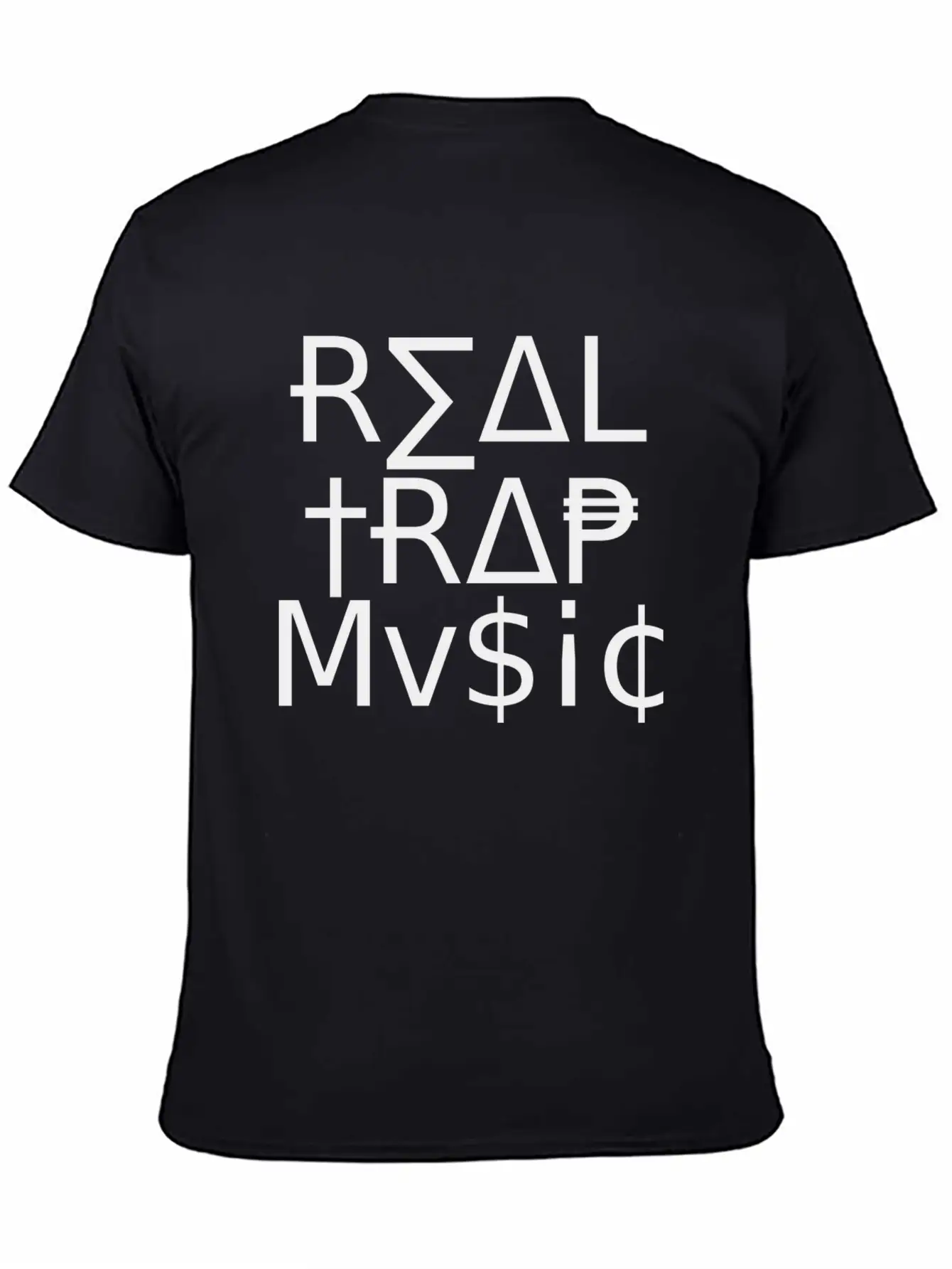Real_Trap_Music Unisex Casual T-Shirt – Clean Design For Daily Comfort