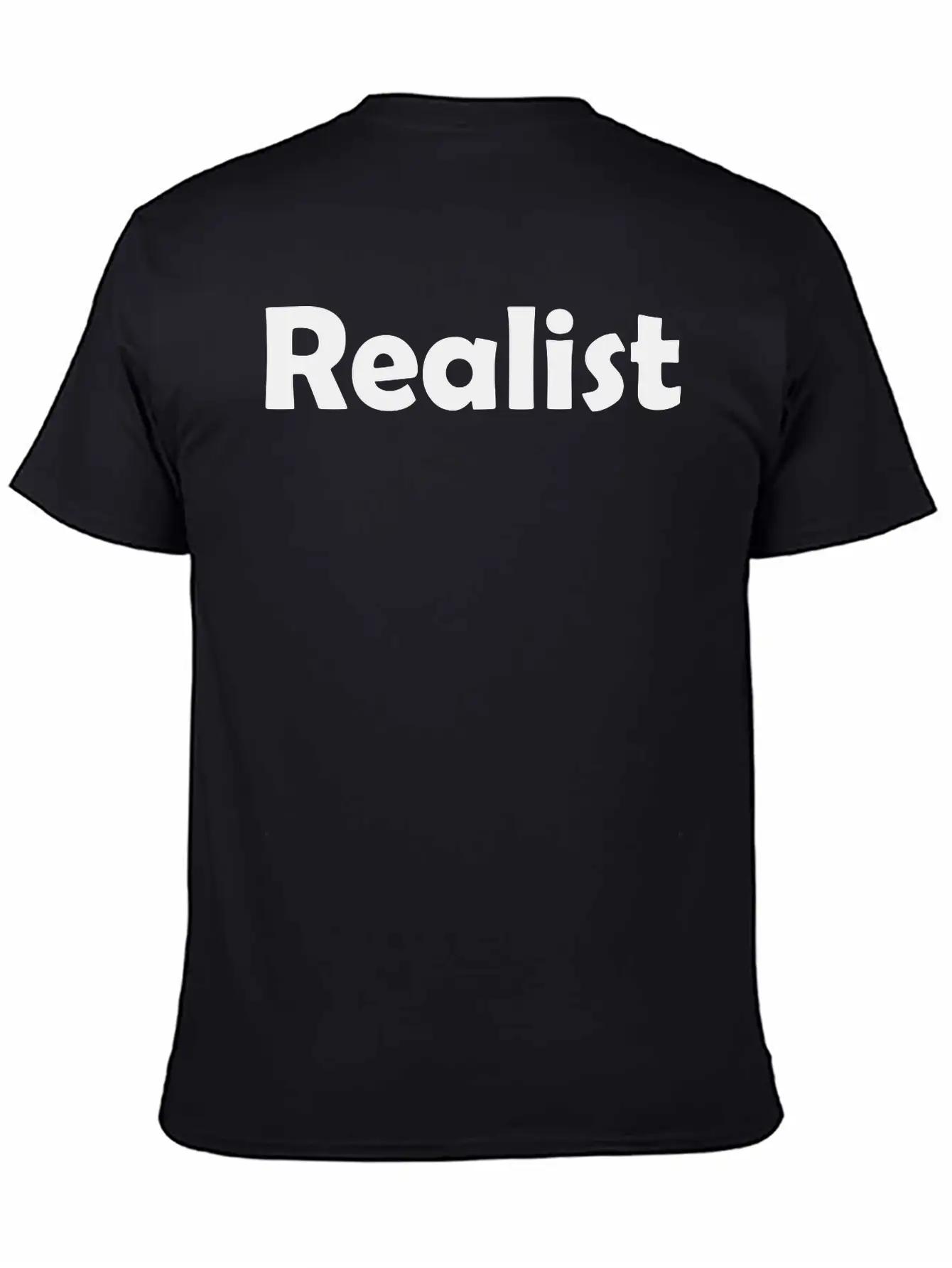 Realist Classic Fit Graphic Tee For Daily Comfort – Unisex Cotton Shirt