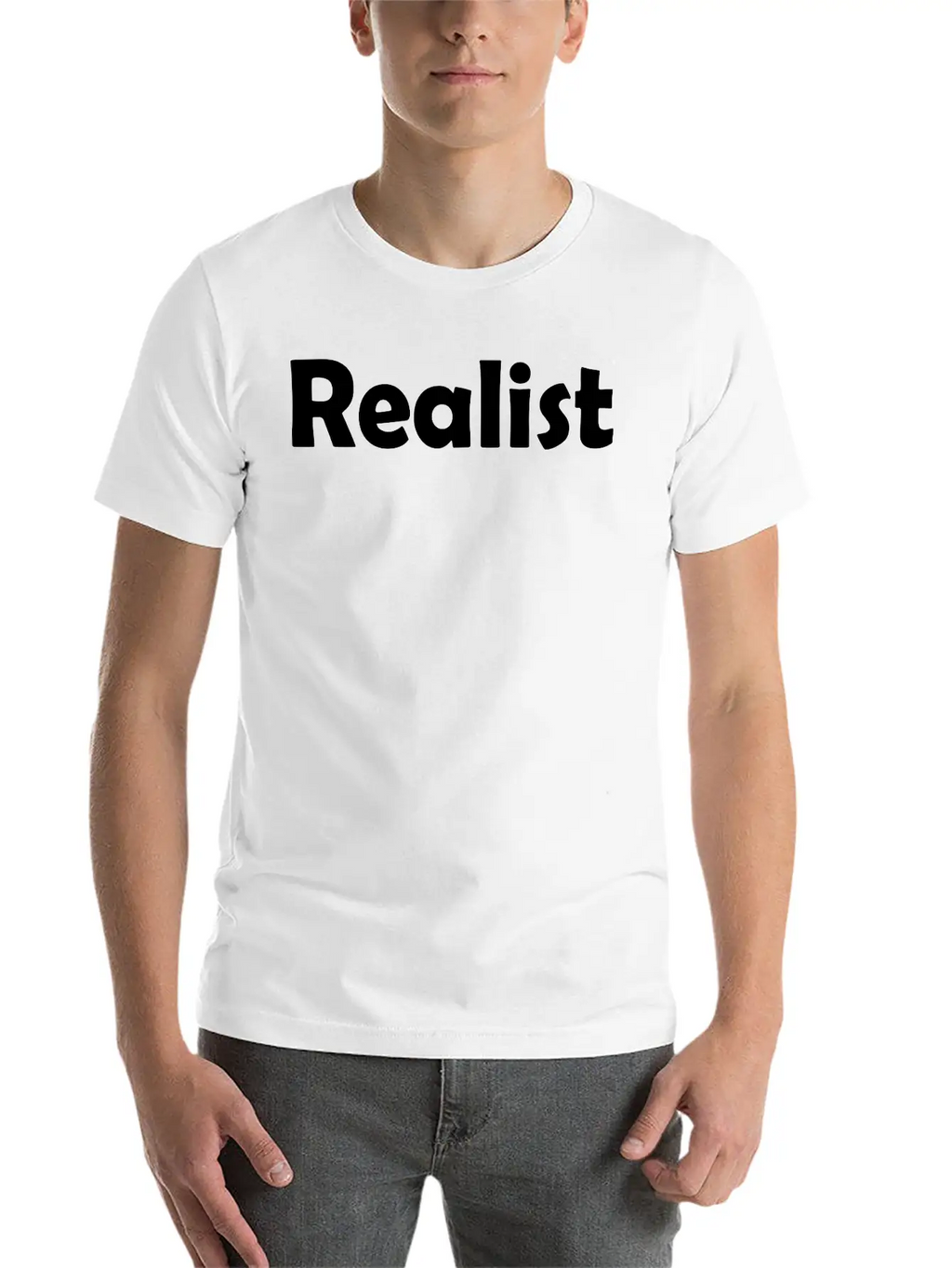 Realist Classic Fit Graphic Tee For Daily Comfort – Unisex Cotton Shirt