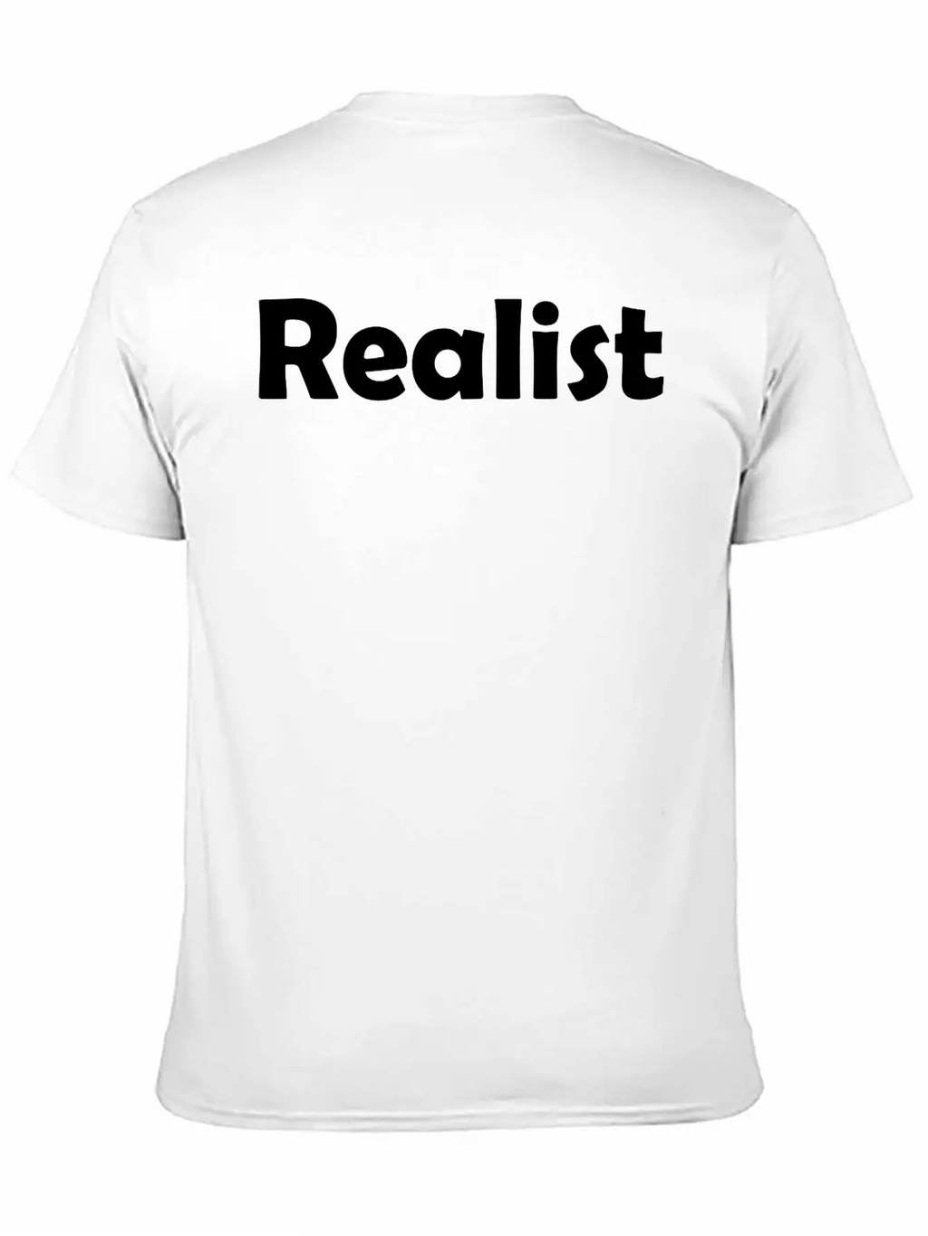 Realist Classic Fit Graphic Tee For Daily Comfort – Unisex Cotton Shirt