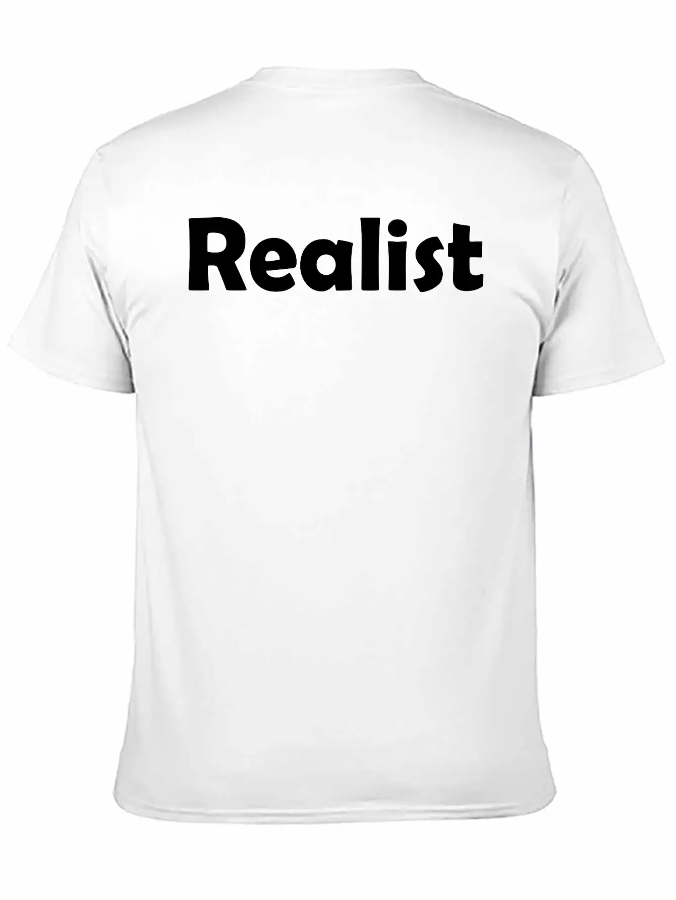 Realist Classic Fit Graphic Tee For Daily Comfort – Unisex Cotton Shirt