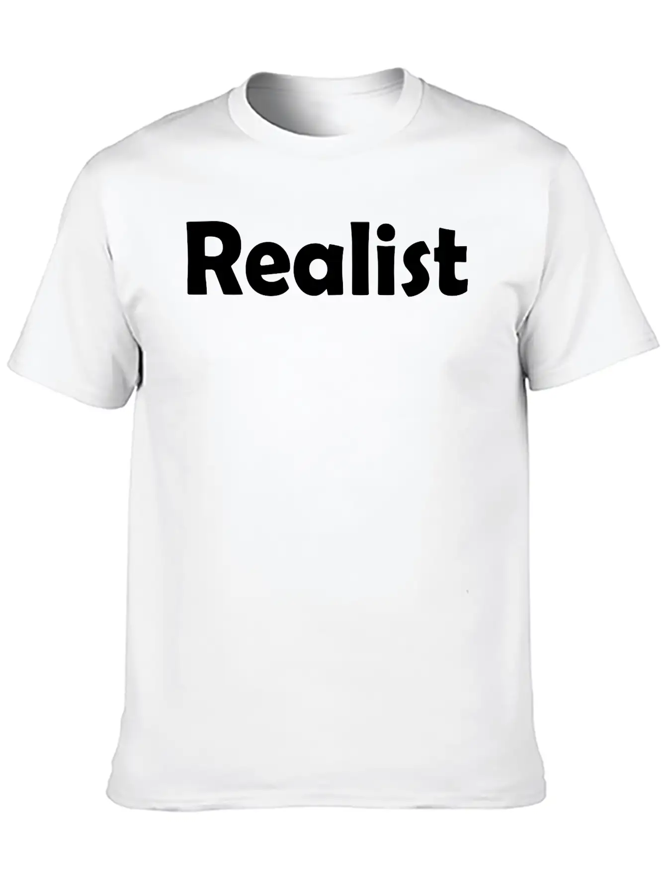 Realist Classic Fit Graphic Tee For Daily Comfort – Unisex Cotton Shirt