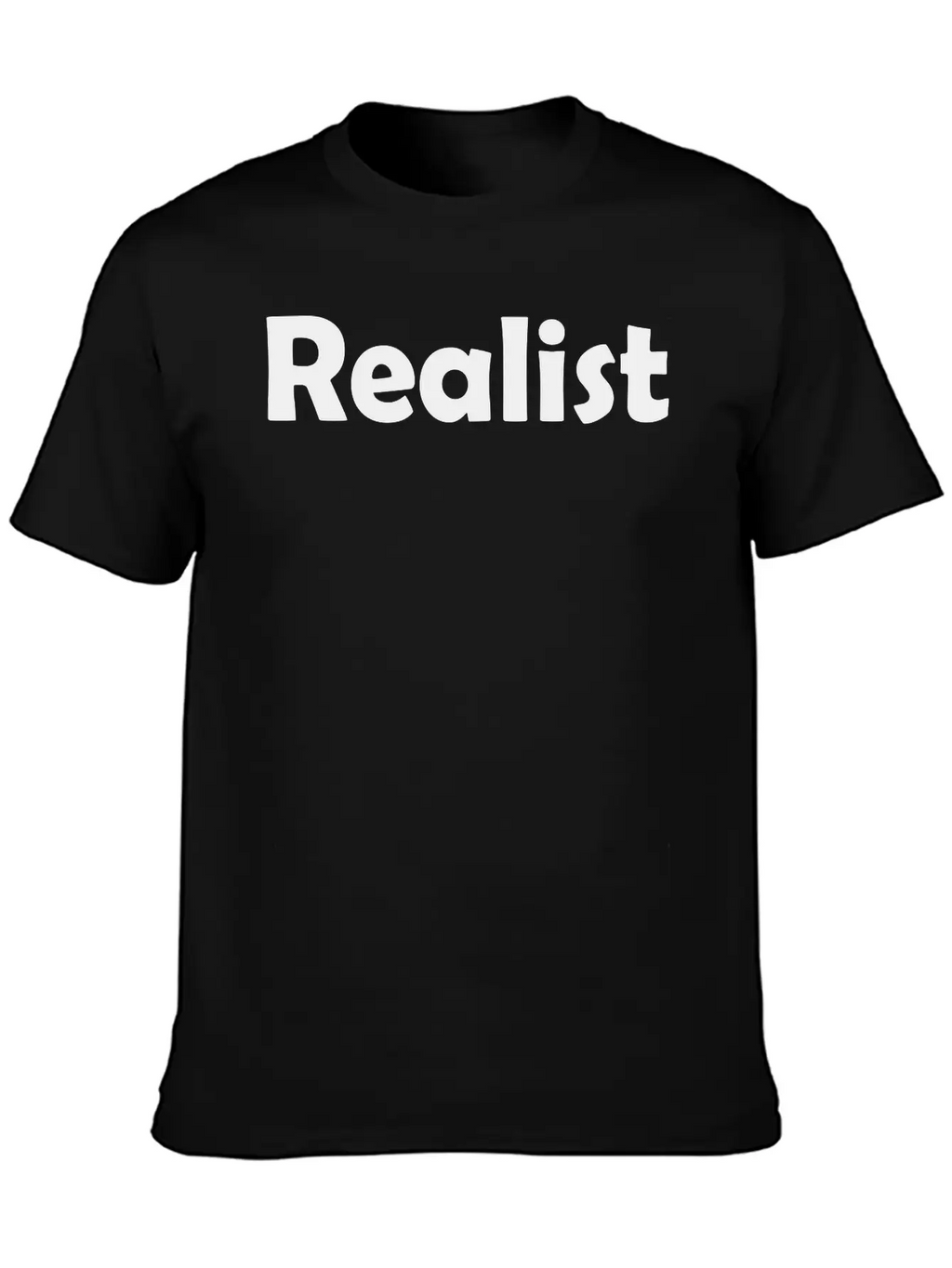Realist Classic Fit Graphic Tee For Daily Comfort – Unisex Cotton Shirt