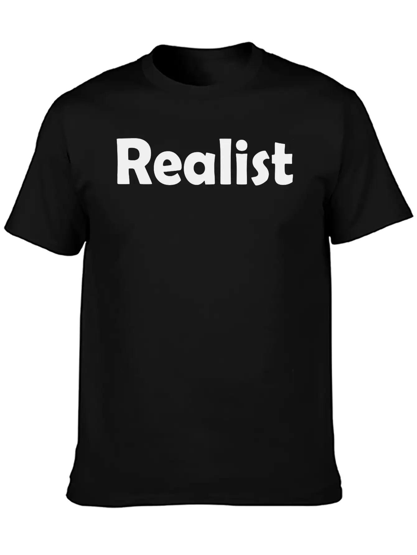 Realist Classic Fit Graphic Tee For Daily Comfort – Unisex Cotton Shirt
