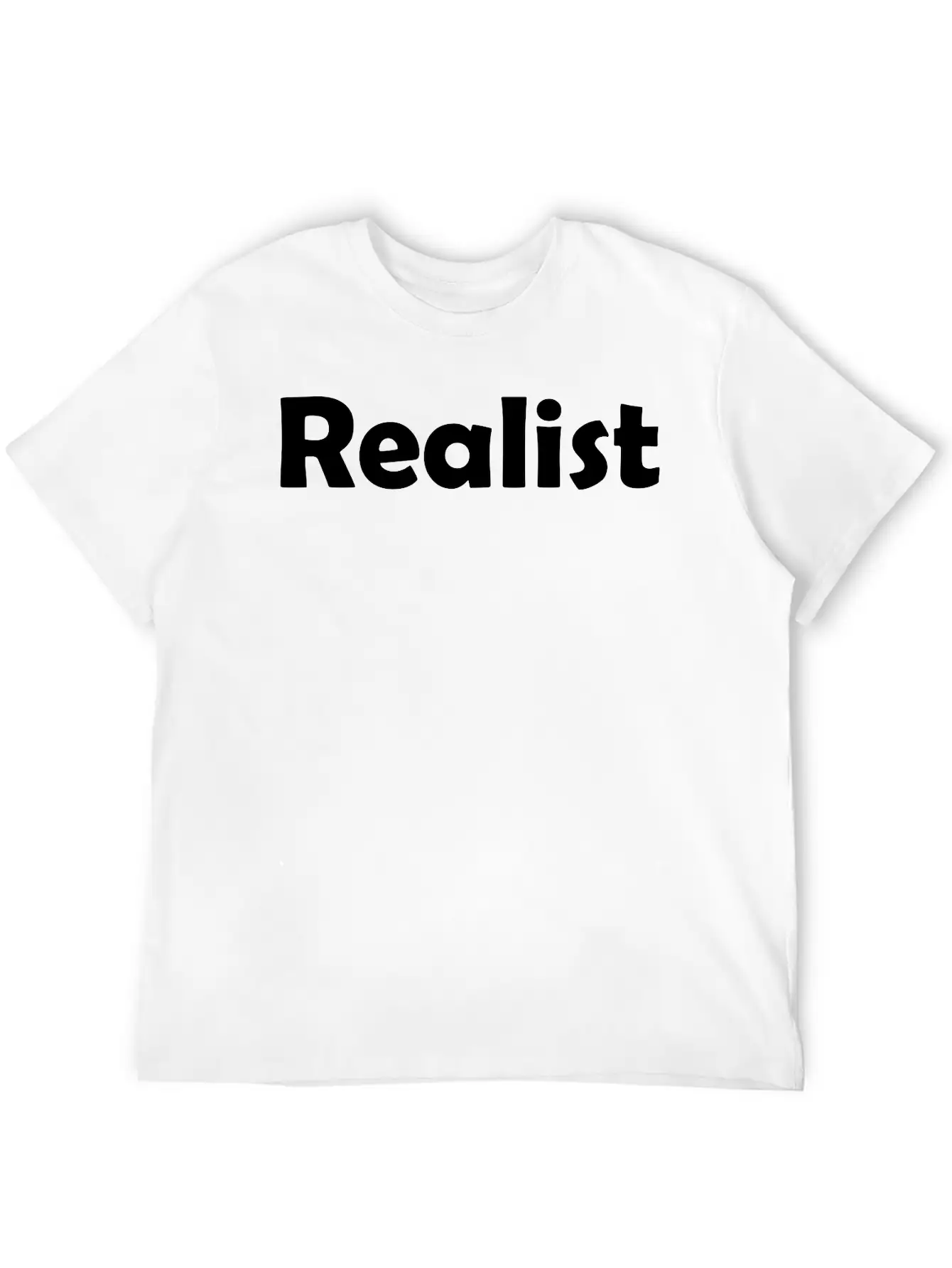 Realist Classic Fit Graphic Tee For Daily Comfort – Unisex Cotton Shirt