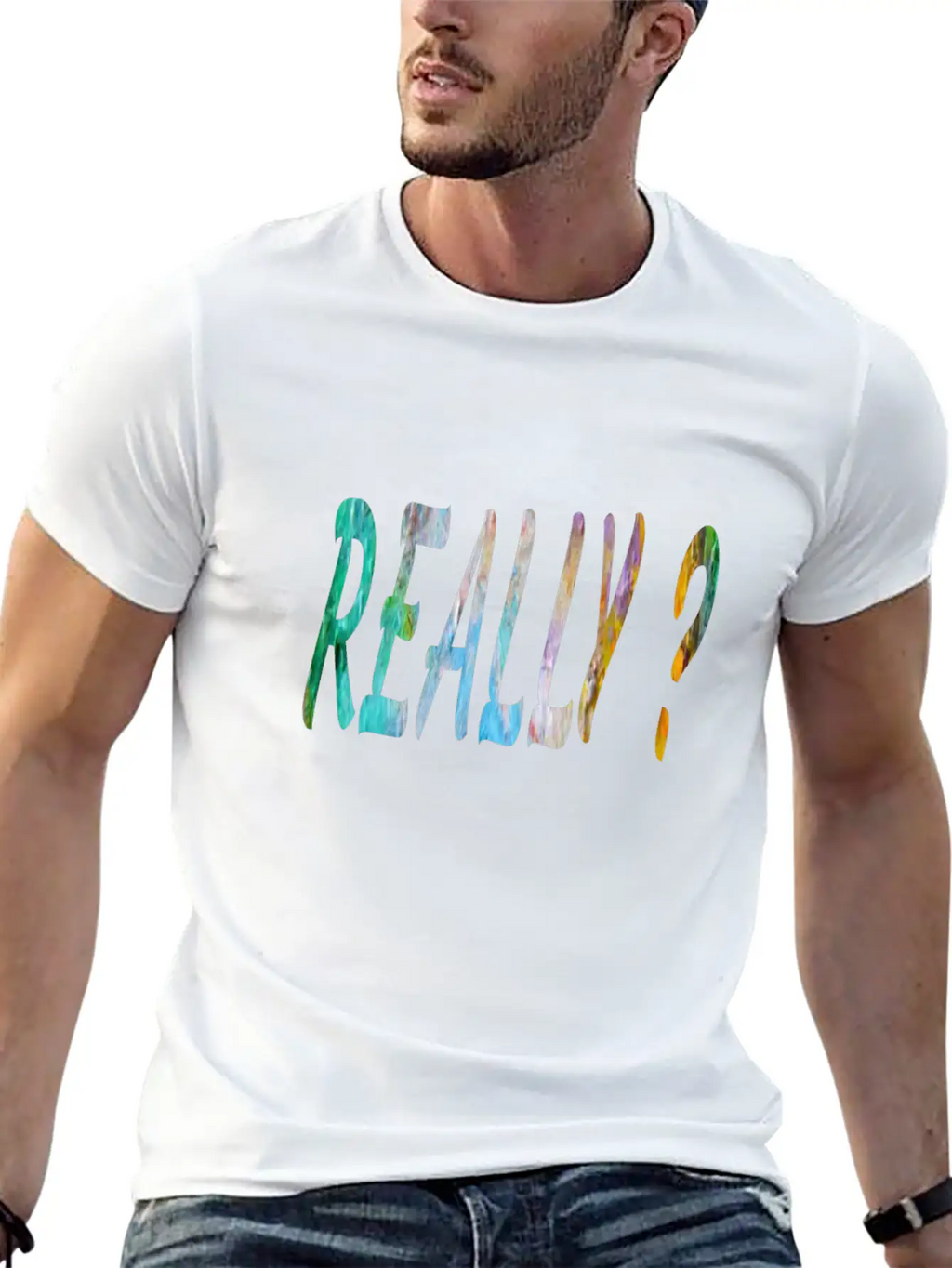 REALLY Unisex Casual T-Shirt – Clean Design For Daily Comfort