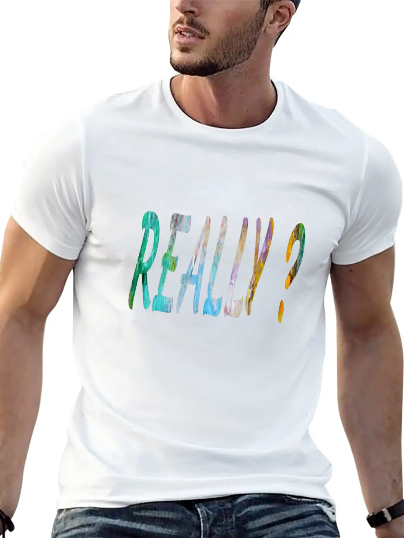 REALLY Unisex Casual T-Shirt – Clean Design For Daily Comfort