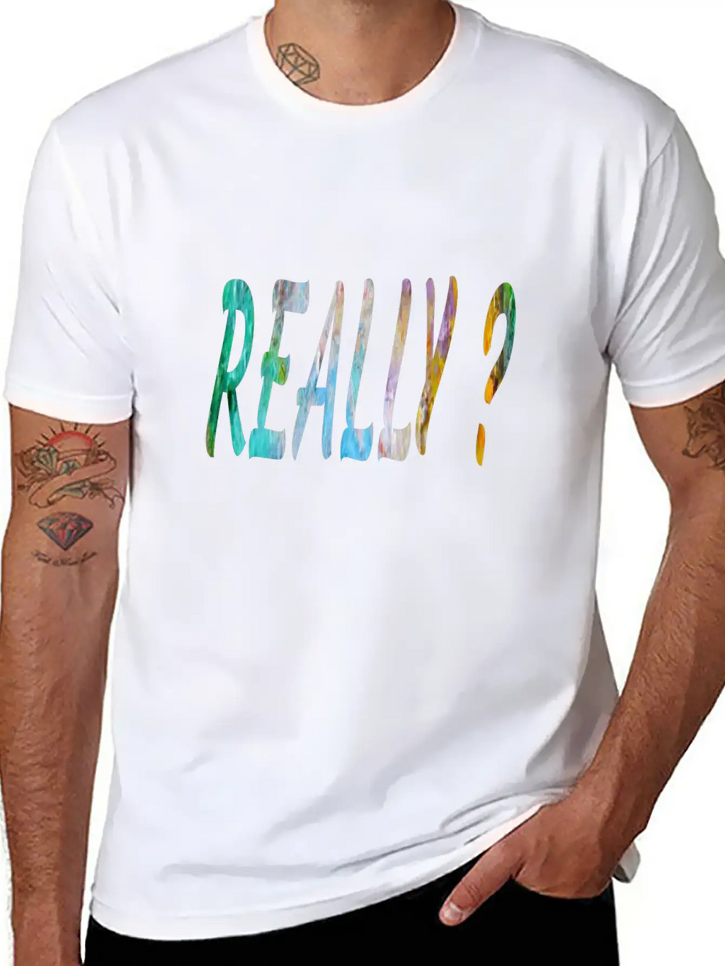 REALLY Unisex Casual T-Shirt – Clean Design For Daily Comfort