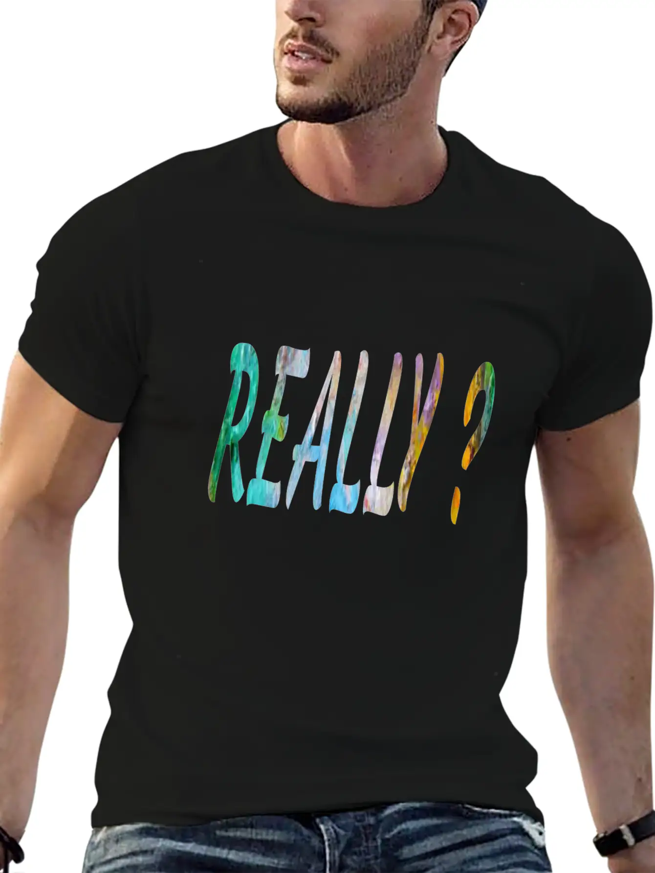 REALLY Unisex Casual T-Shirt – Clean Design For Daily Comfort